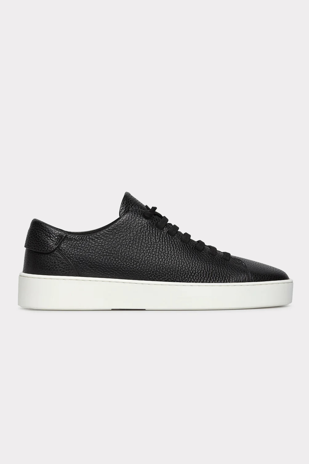 FABIANO RICCI Grain Leather Sneakers Pure