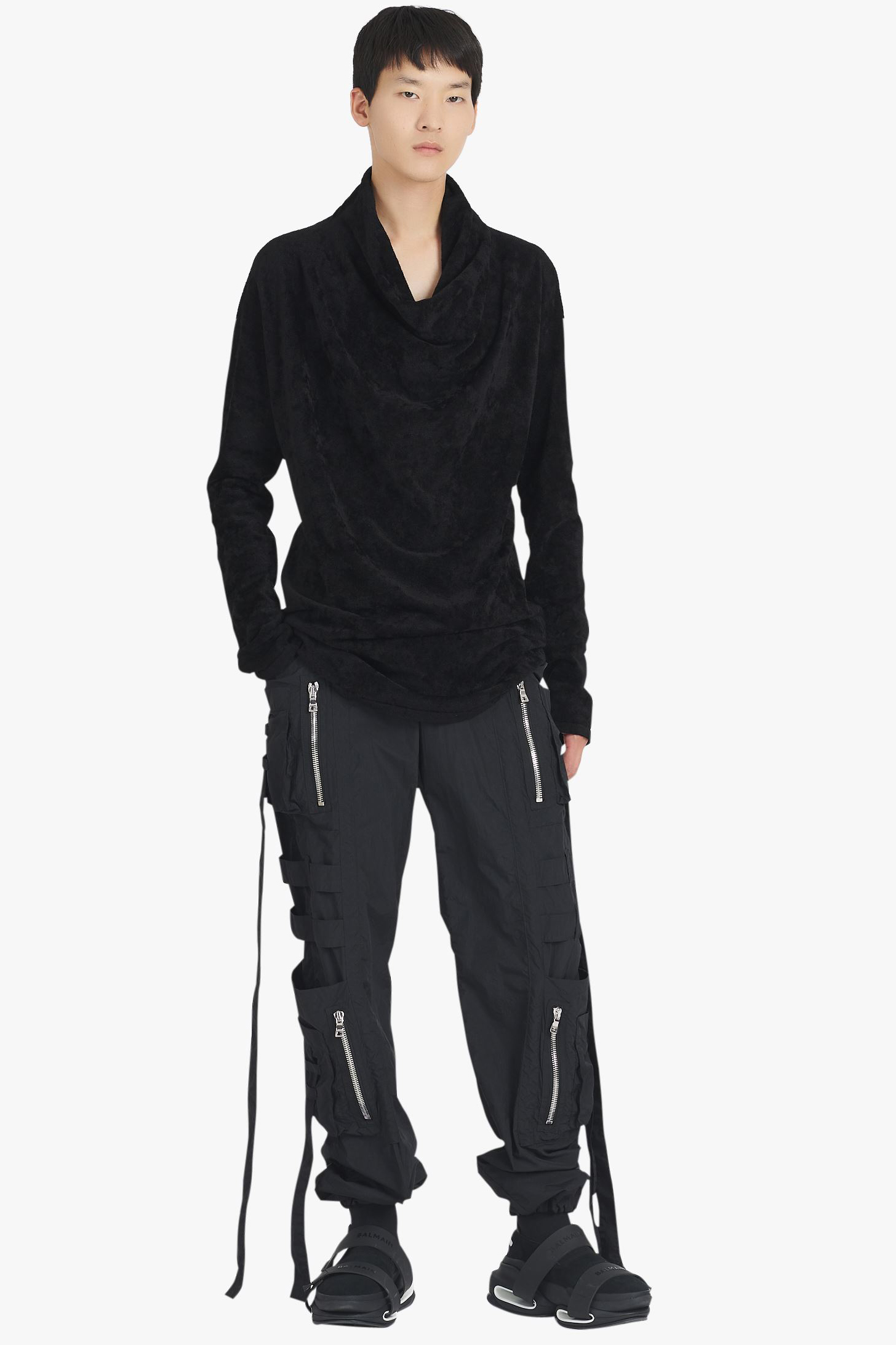 BALMAIN Nylon Cargo Pants BALMAIN Nylon Cargo Pants