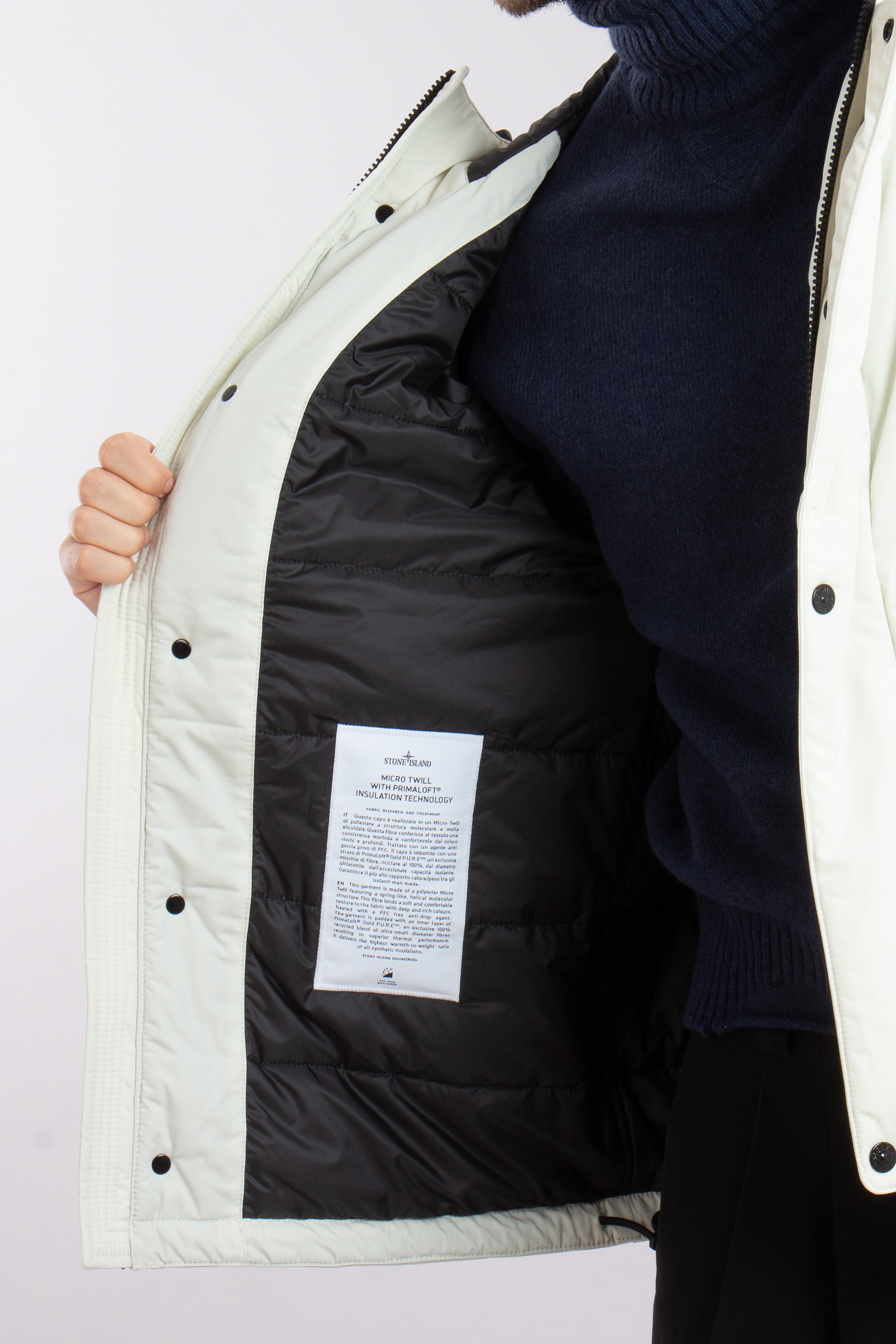 STONE ISLAND Micro Twill Jacket STONE ISLAND Micro Twill Jacket