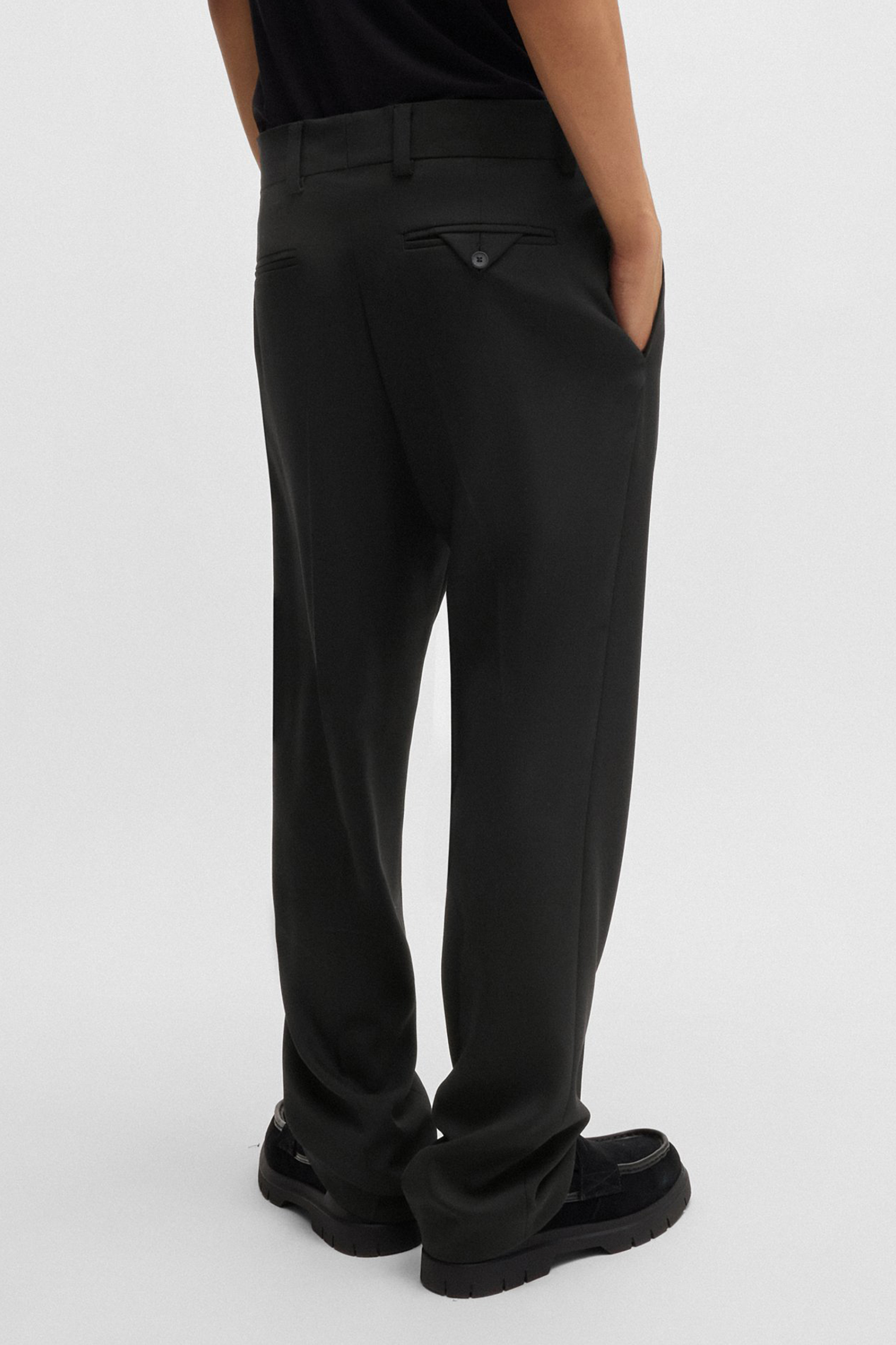 HUGO Modern Fit Stretch Twill Pants Flips