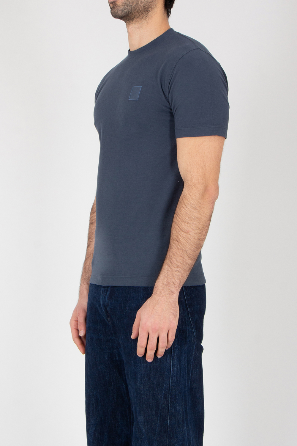 STONE ISLAND Regular Fit Ghost Piece Organic Cotton Jersey T-Shirt