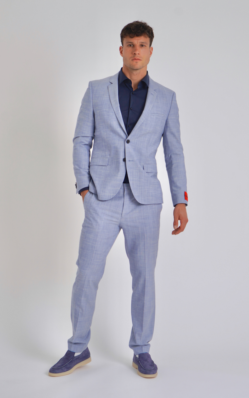 HUGO Extra Slim Fit Virgin Wool Stretch Jacket Arti