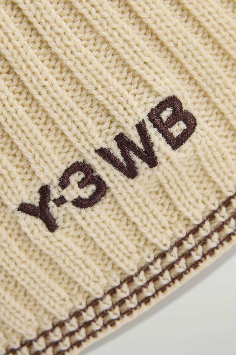 Y-3 x Wales Bonner Knitted Merino Wool Beanie