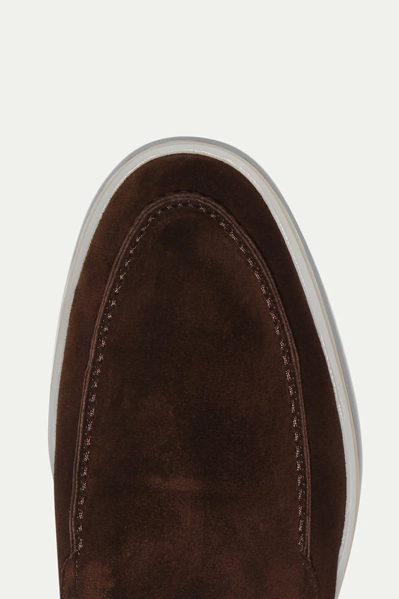AURÉLIEN Yacht Loafers Chocolate