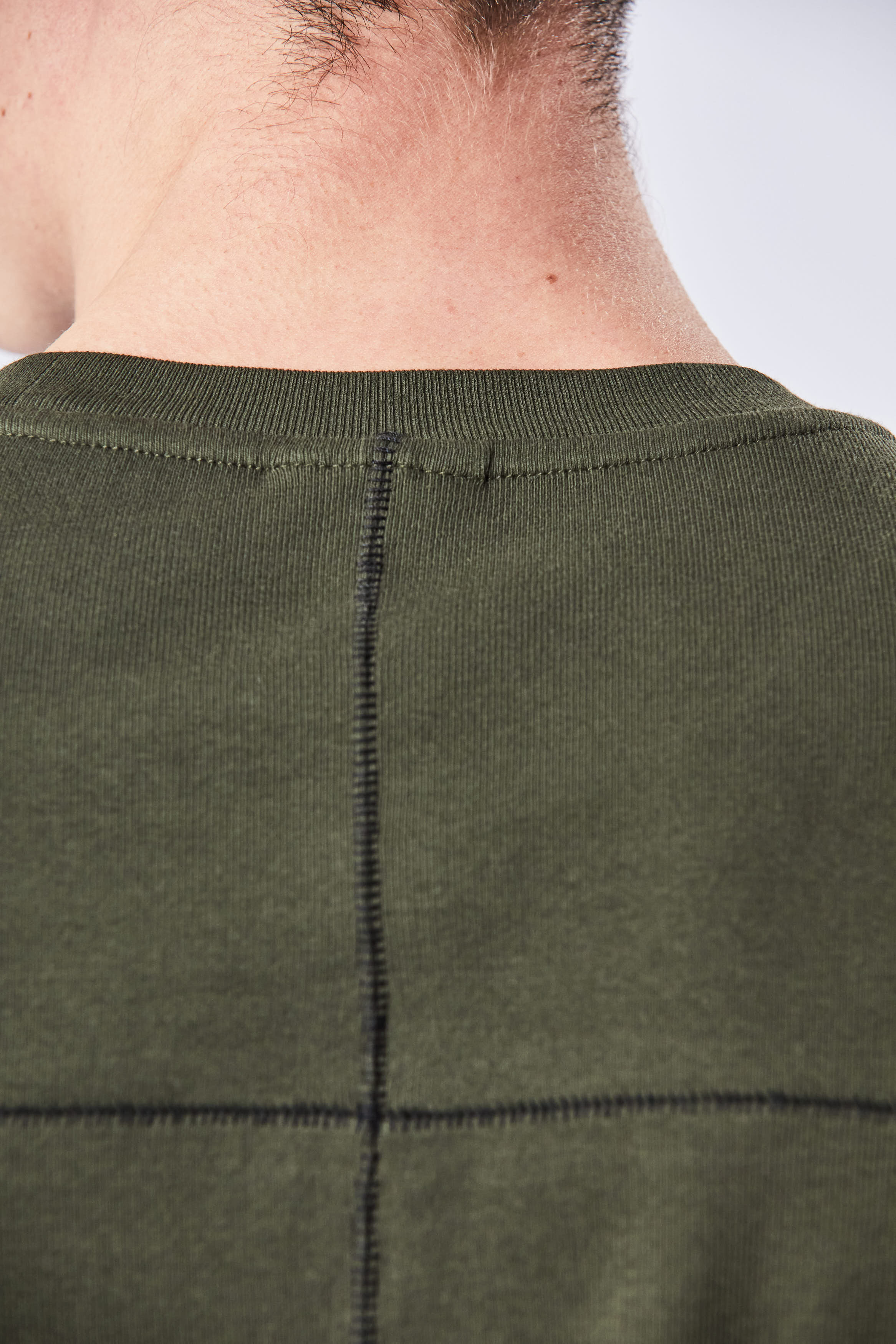 THOM KROM Ribbed Modal Stretch Long Sleeve T-Shirt THOM KROM Ribbed Modal Stretch Long Sleeve T-Shirt