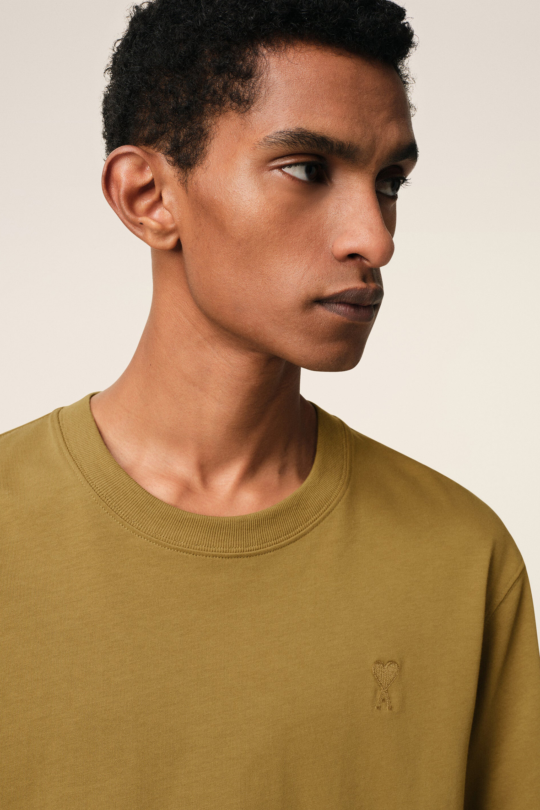 AMI PARIS Boxy Fit Ami de Coeur Organic Cotton Jersey T-Shirt AMI PARIS Boxy Fit Ami de Coeur Organic Cotton Jersey T-Shirt