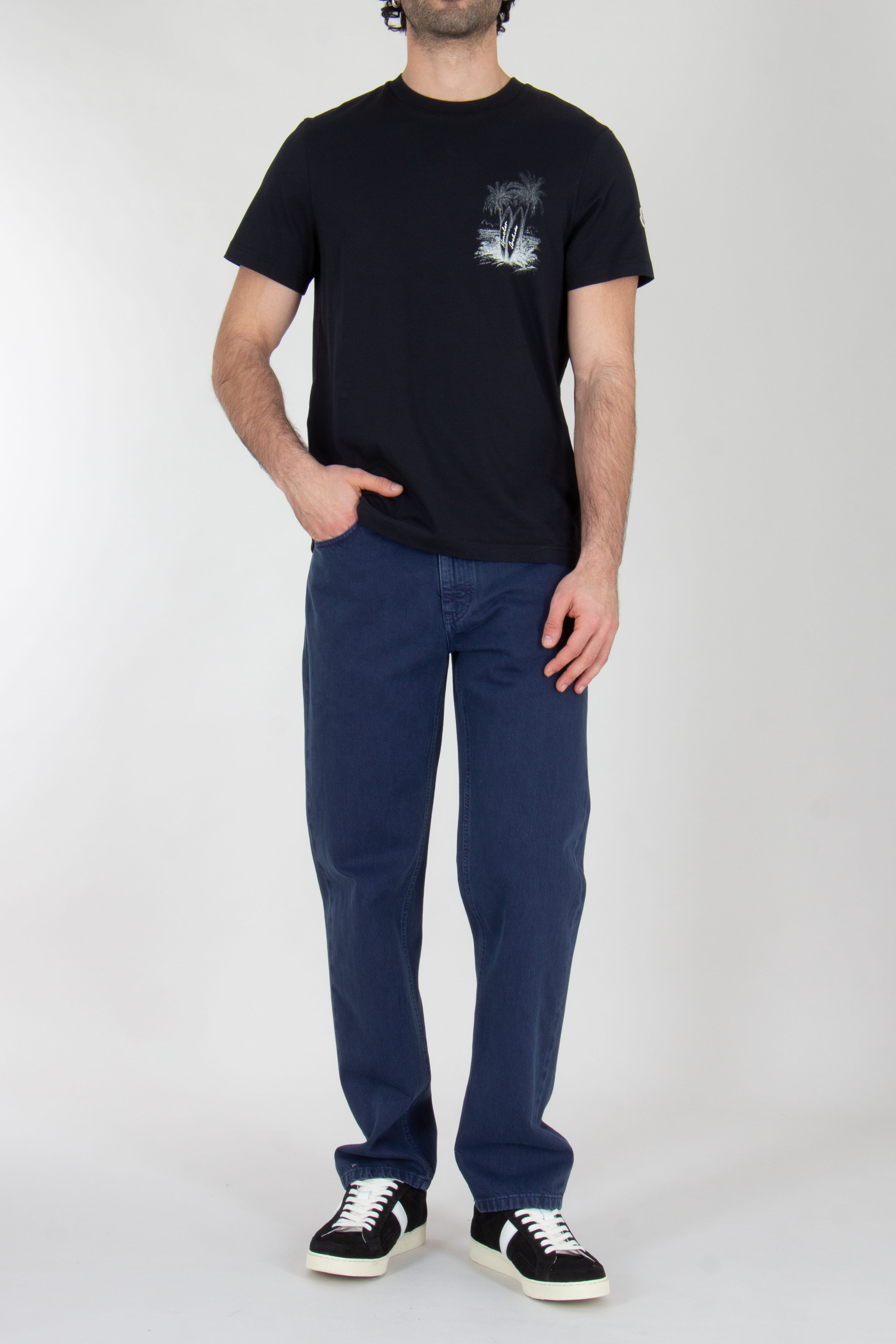 MONCLER Regular Fit Printed T- Shirt