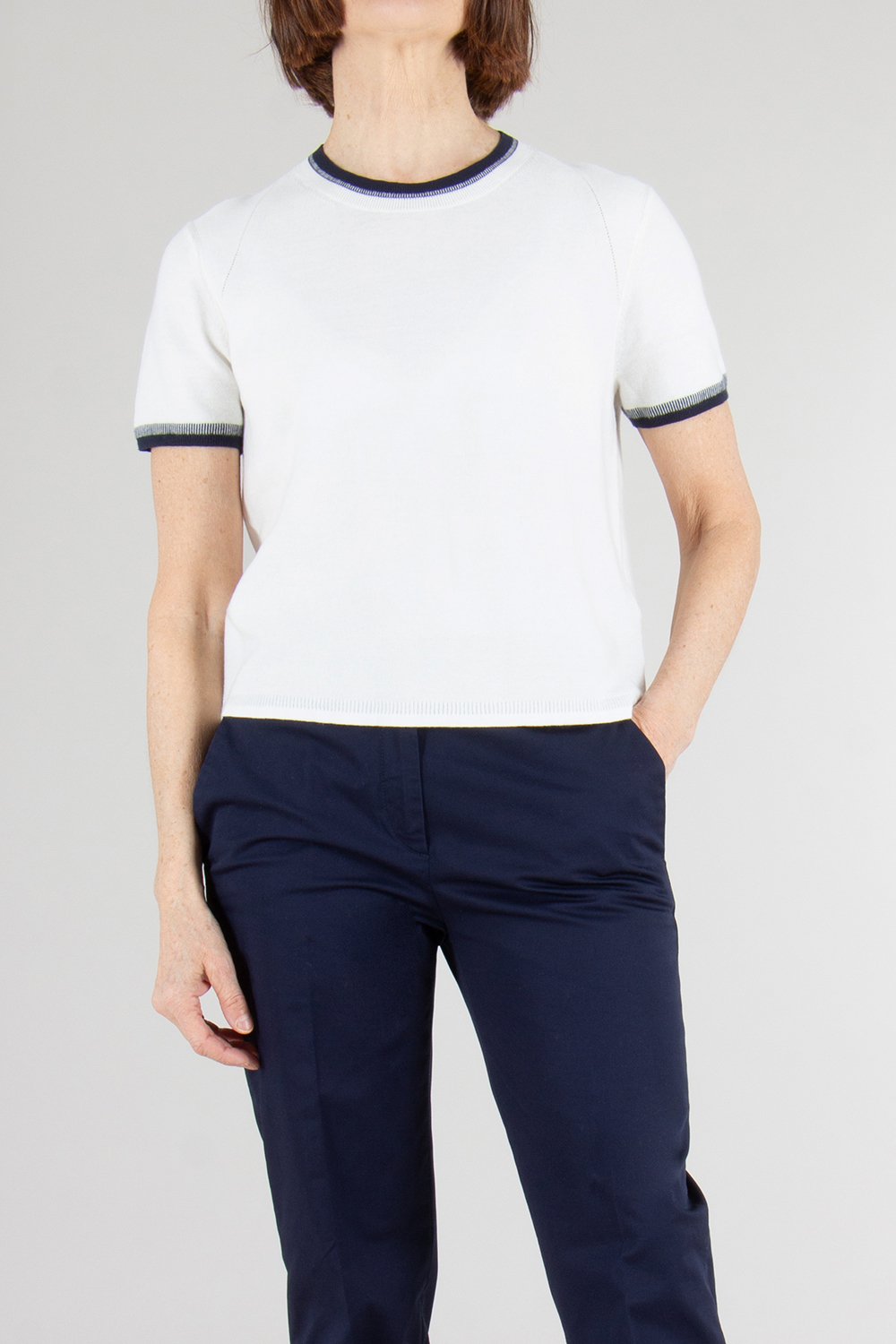 PAUL SMITH Knitted Cotton T-Shirt