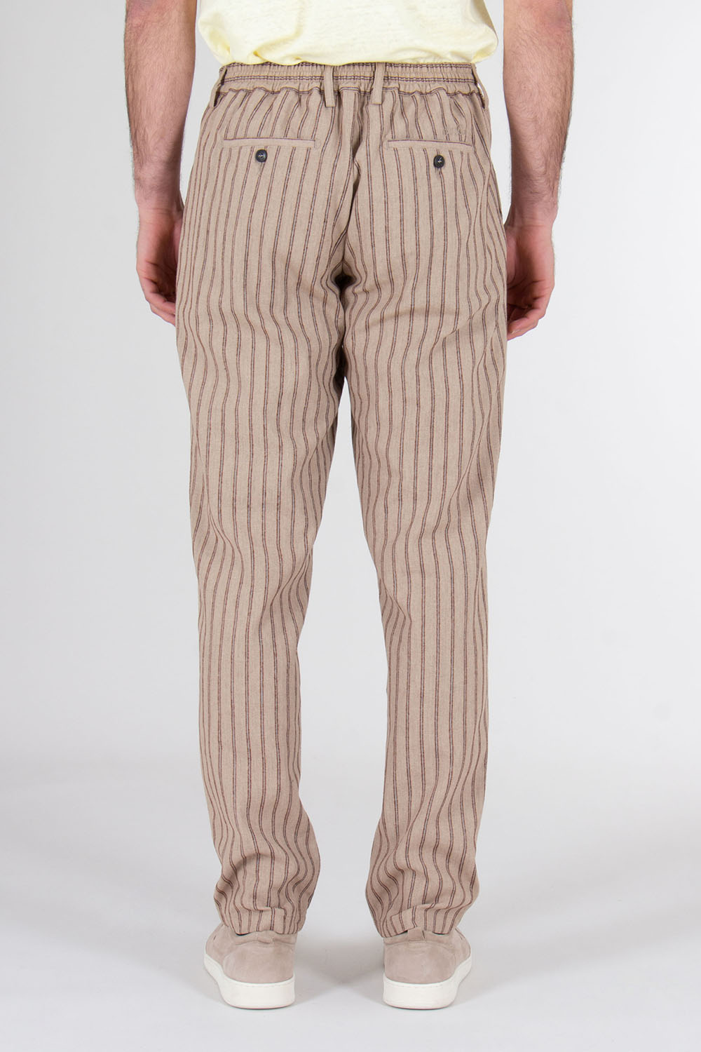 MC2 SAINT BARTH Regular Fit Striped Trousers Havier  