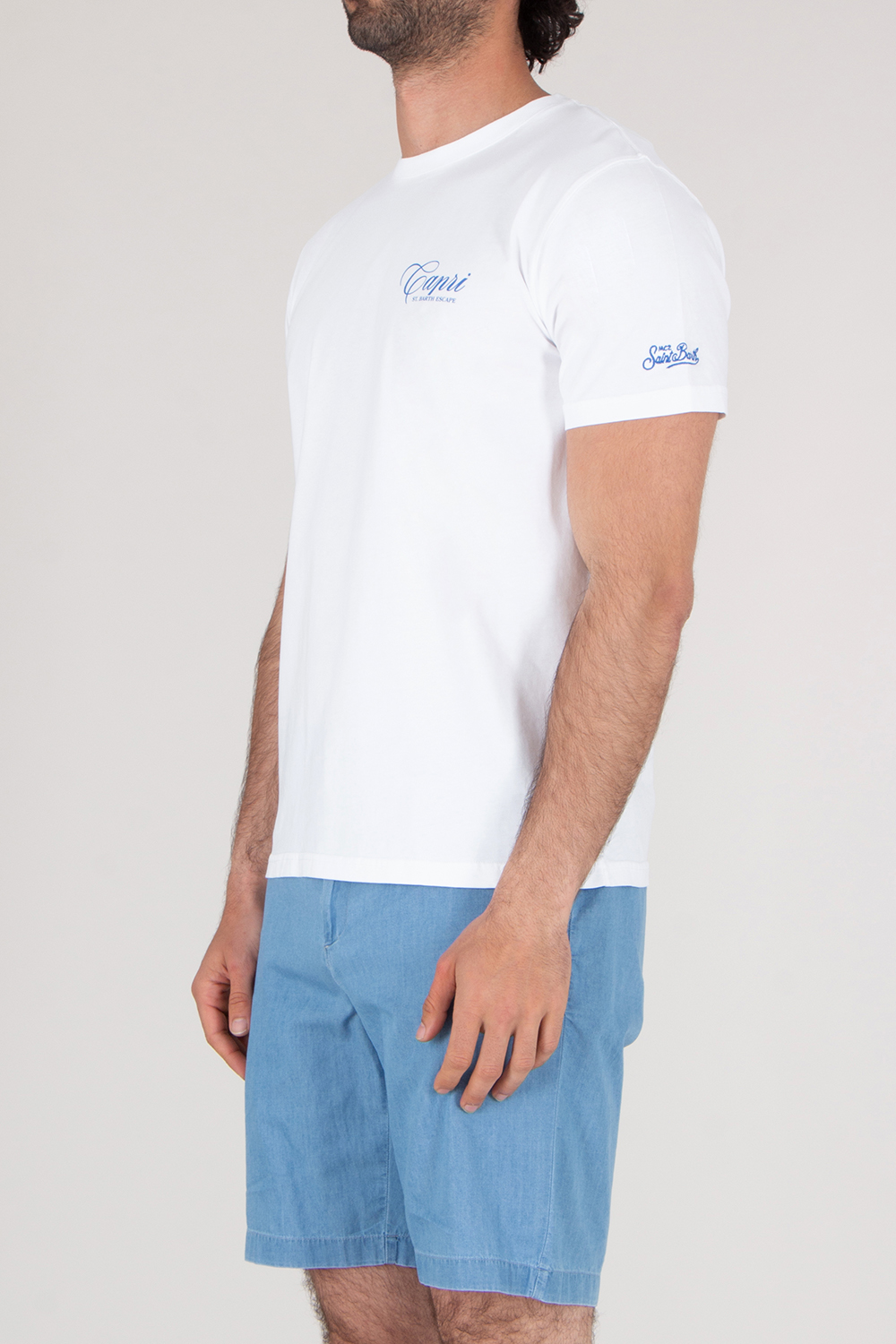 MC2 SAINT BARTH Regular Fit Graphic Print Cotton T- Shirt 