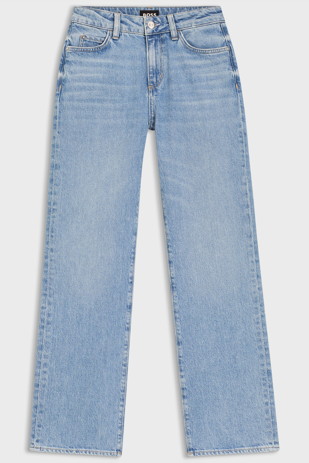 BOSS Slim Straight Fit Cotton Stretch Denim Jeans Parkway