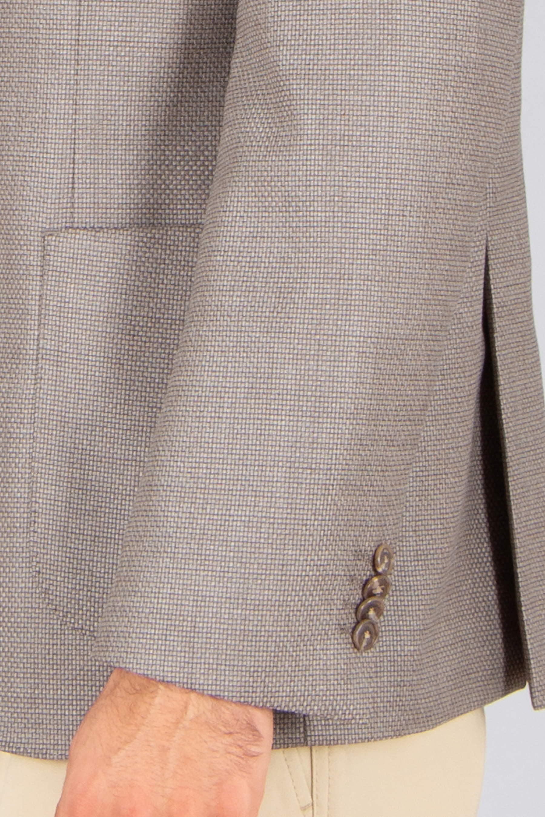 BOSS Regular Fit Patterned Extra Fine Virgin Wool Jacket H-Janson Blazer, Kleidung, Mantel, Jacke, Leinen