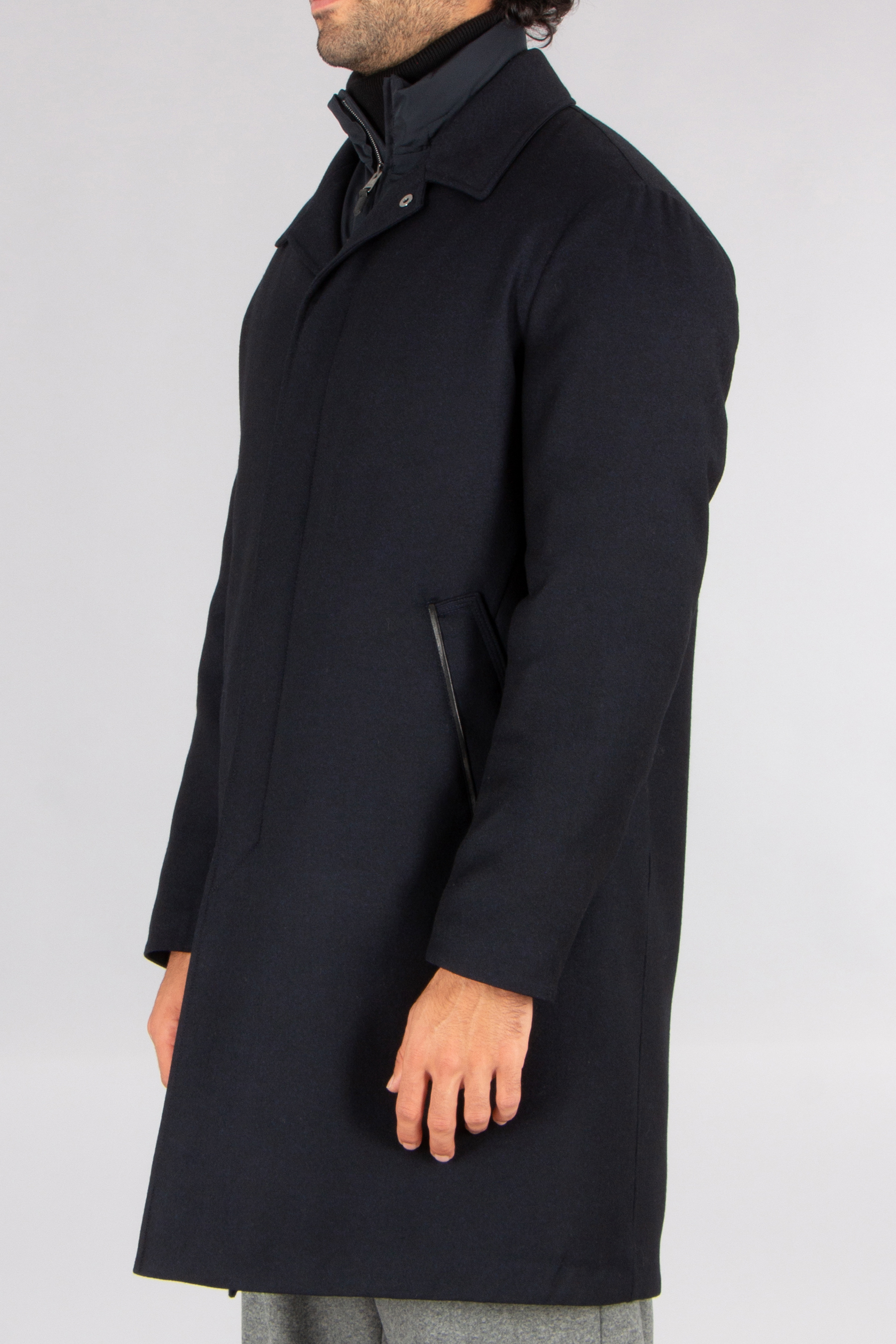 CANALI Regular Fit 3-in-1 Impeccabile Wool Car Coat Bekleidung, Mantel