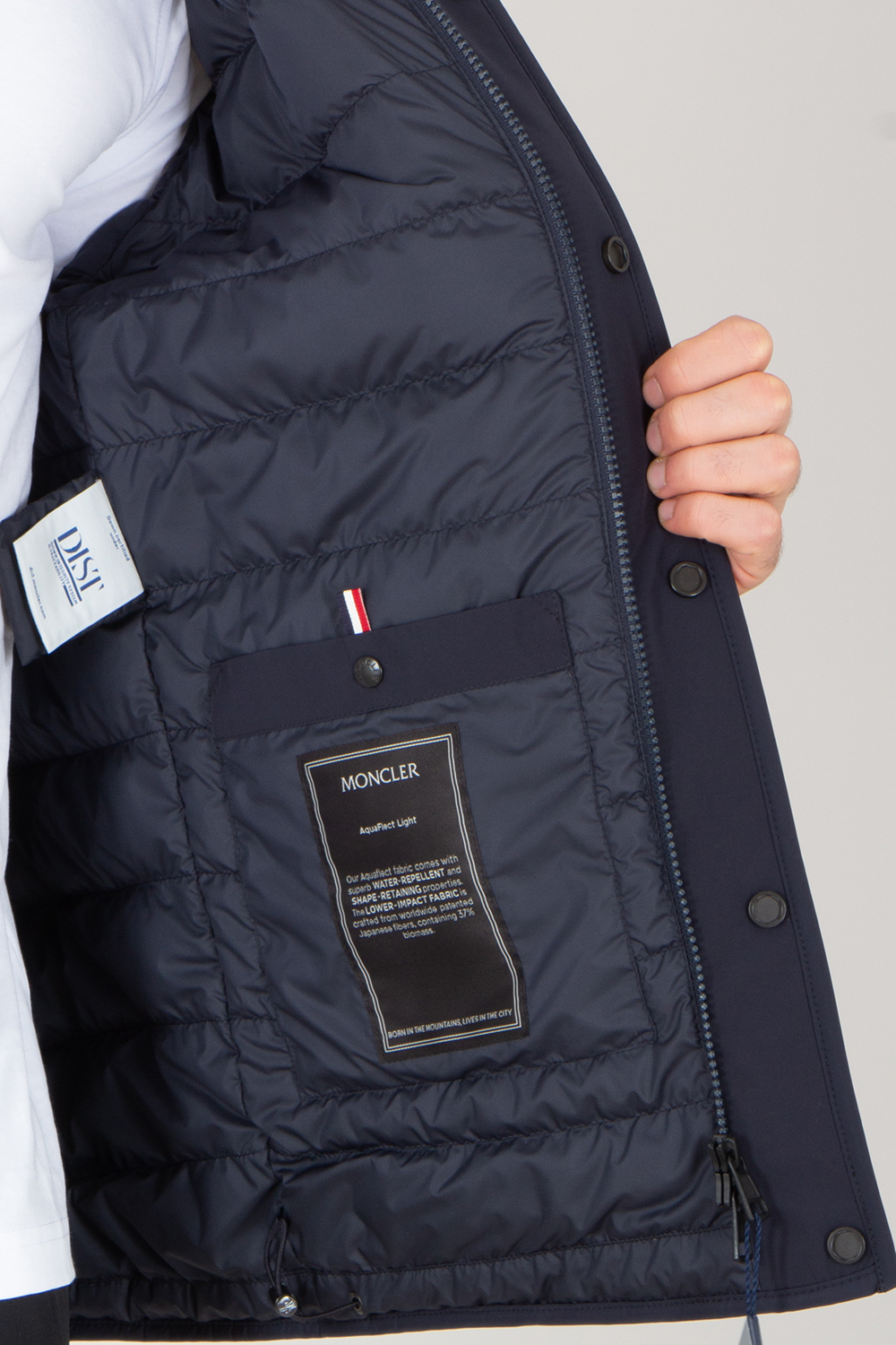MONCLER Zonda Slim Fit Aquaflect Light Down Jacket