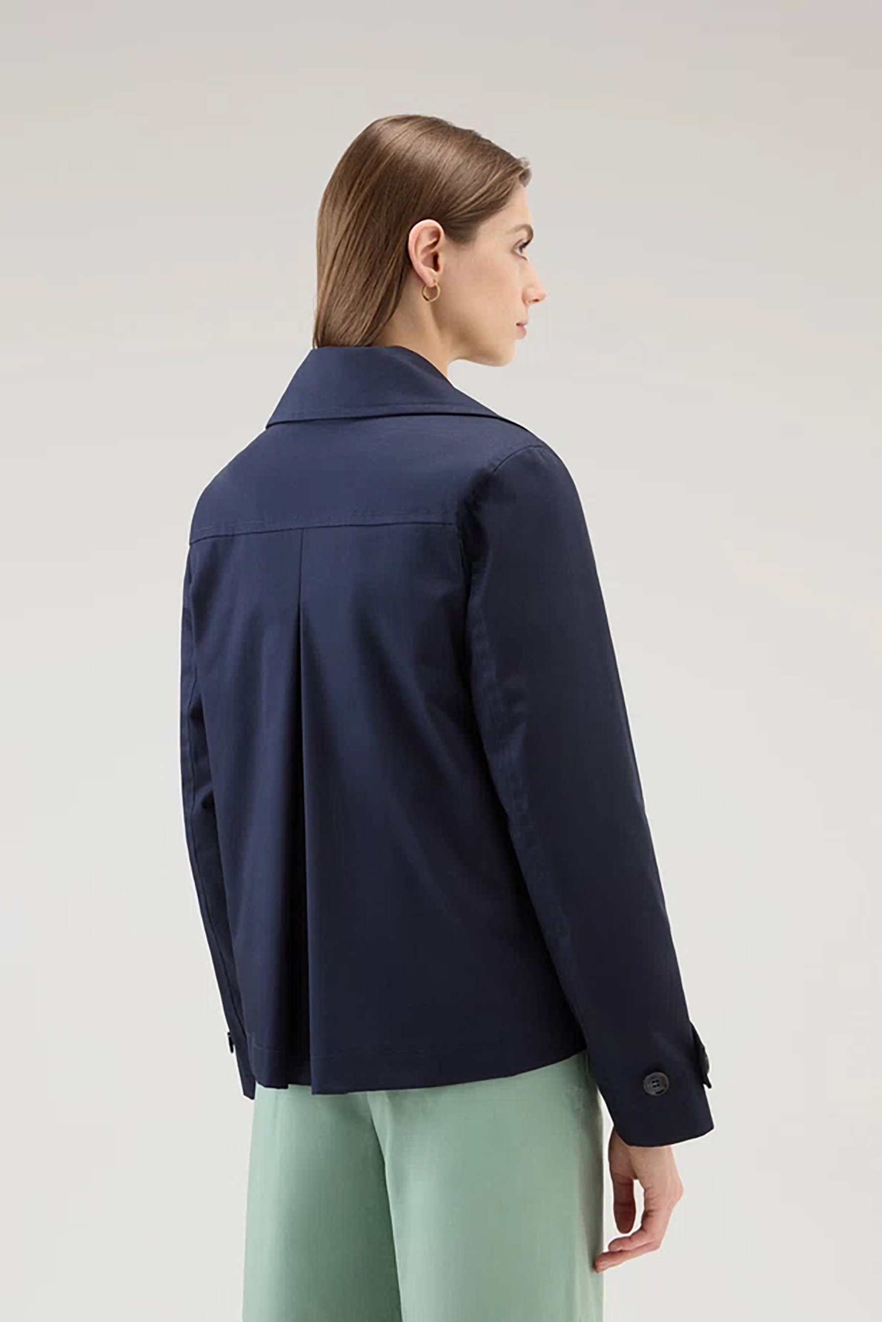 WOOLRICH Best Cotton Peacoat Havice WOOLRICH Best Cotton Peacoat Havice