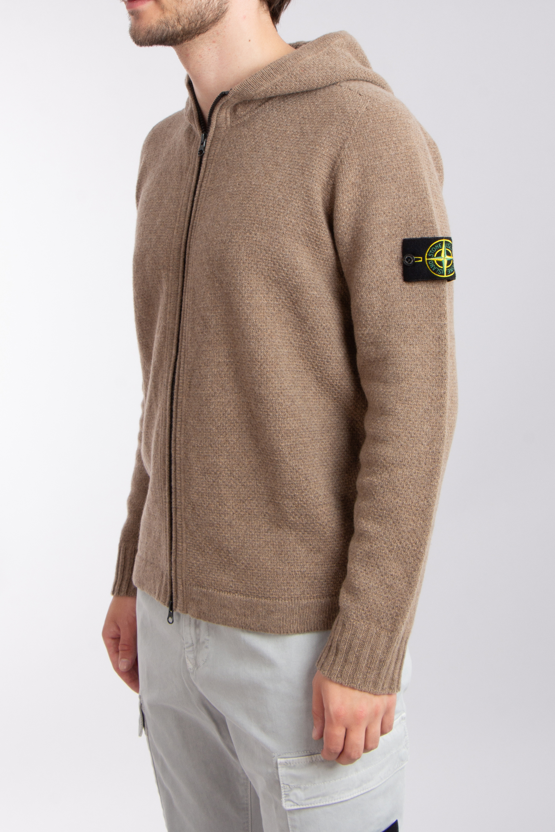 STONE ISLAND Wool Blend Cardigan STONE ISLAND Wool Blend Cardigan