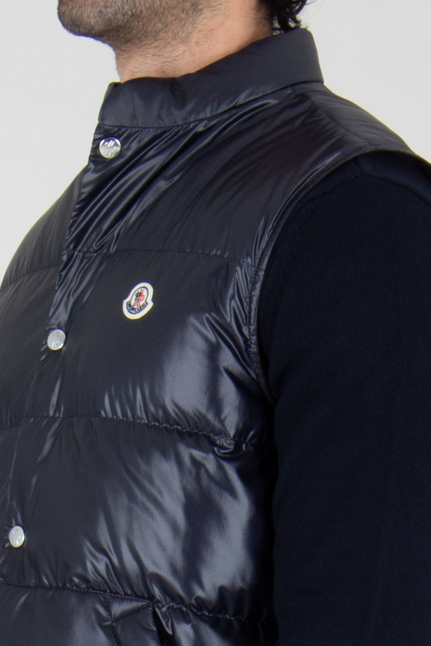 MONCLER Regular Fit Down Vest Restigo