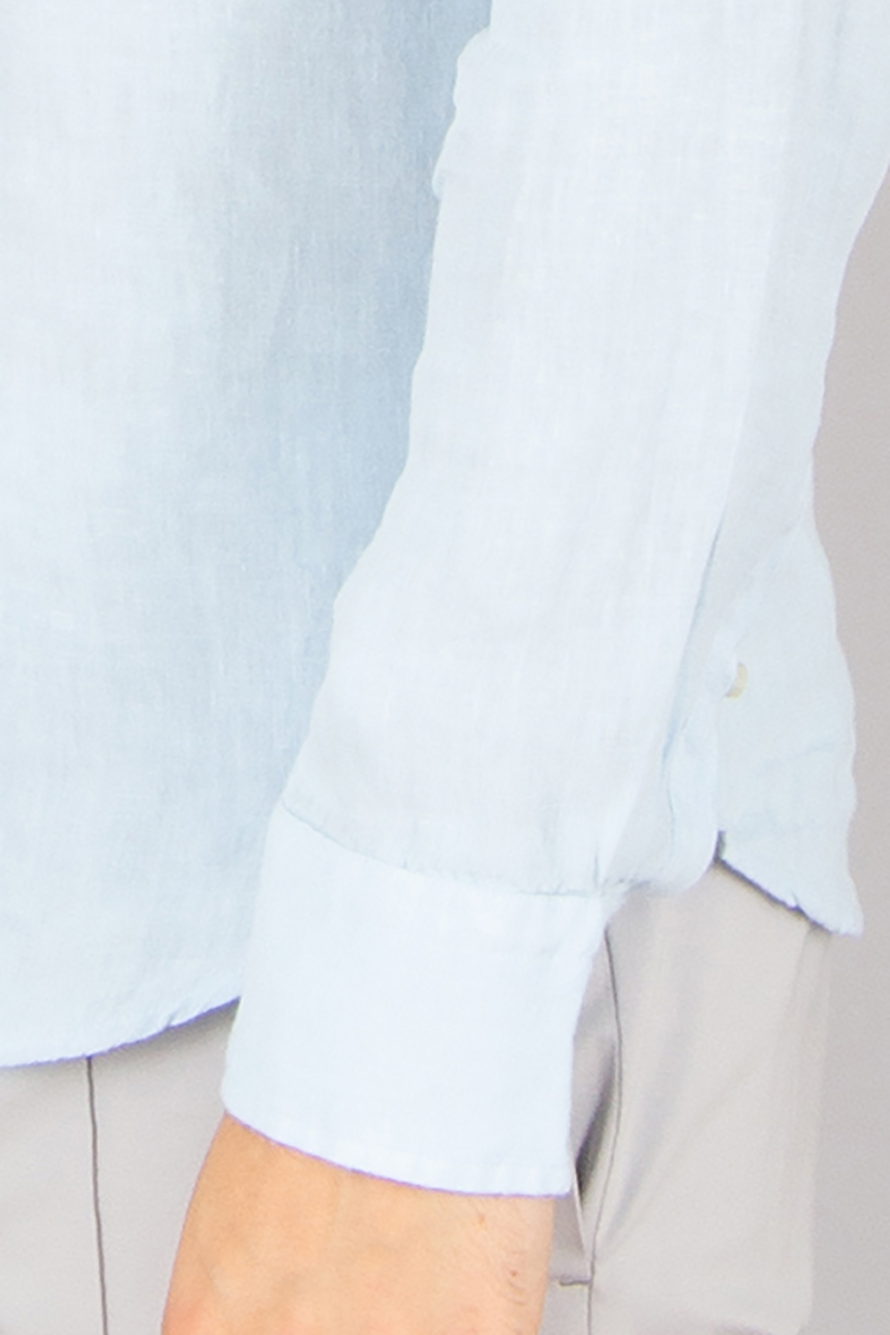 SONRISA Regular Fit Linen Shirt Langarm, Leinen, Bluse, Mann, Person