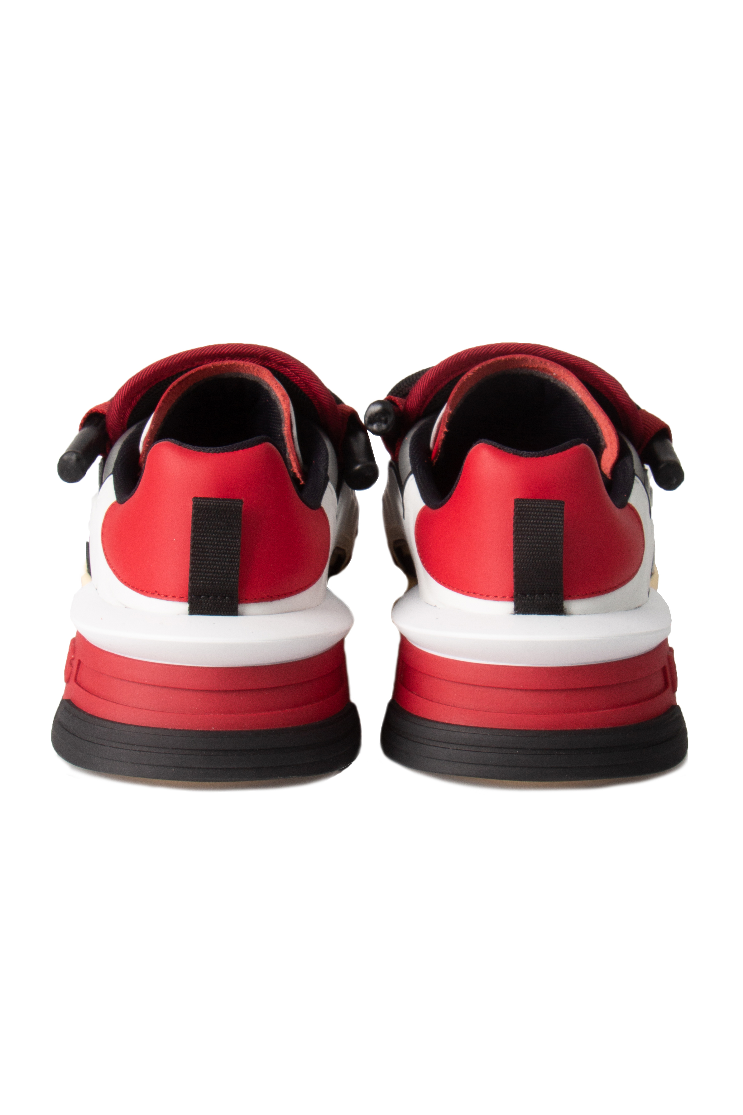 DOLCE & GABBANA Mixed Material Sneakers Portofino DOLCE & GABBANA Mixed Material Sneakers Portofino