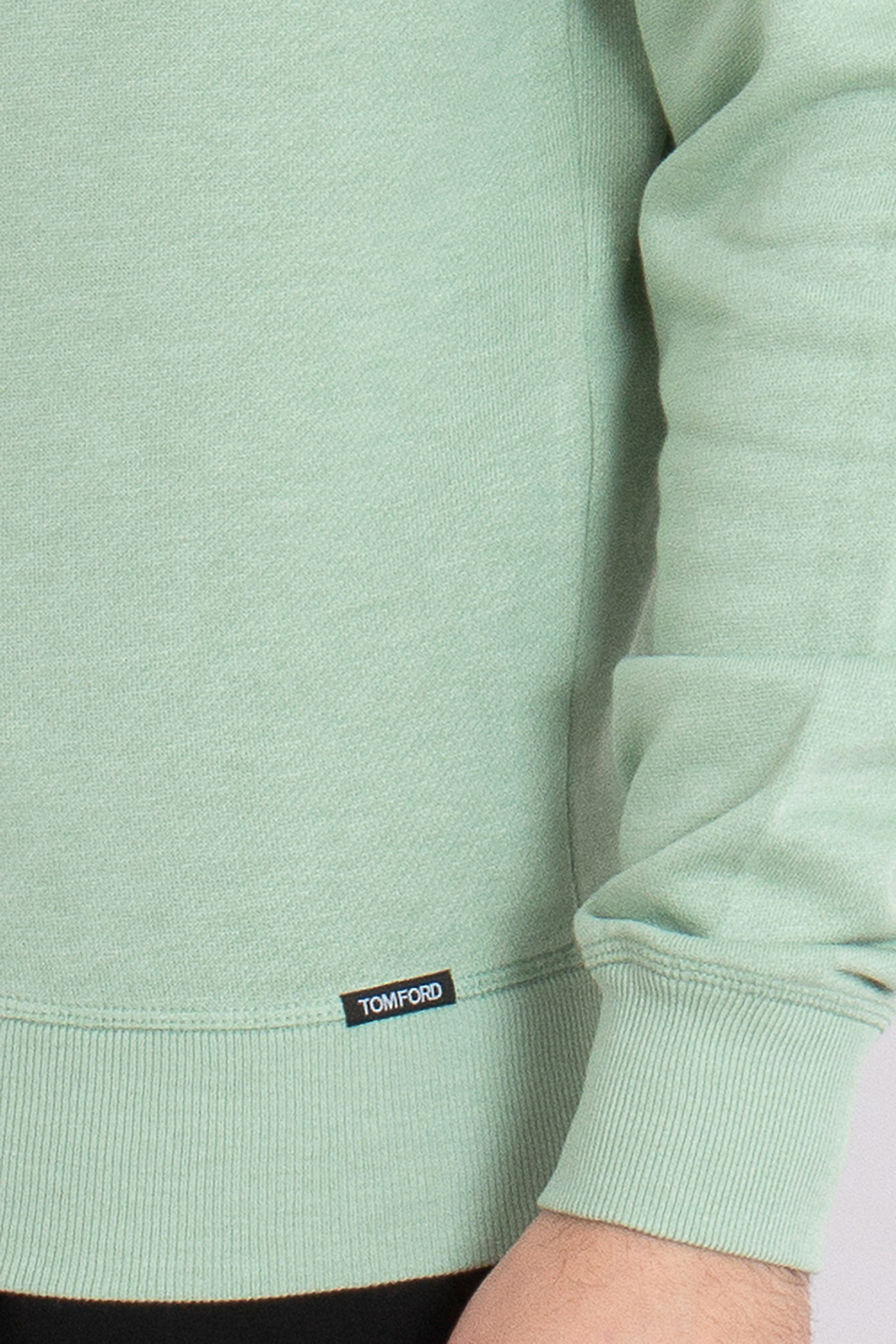 TOM FORD Gament-Dyed Cotton Blend Sweatshirt TOM FORD Gament-Dyed Cotton Blend Sweatshirt