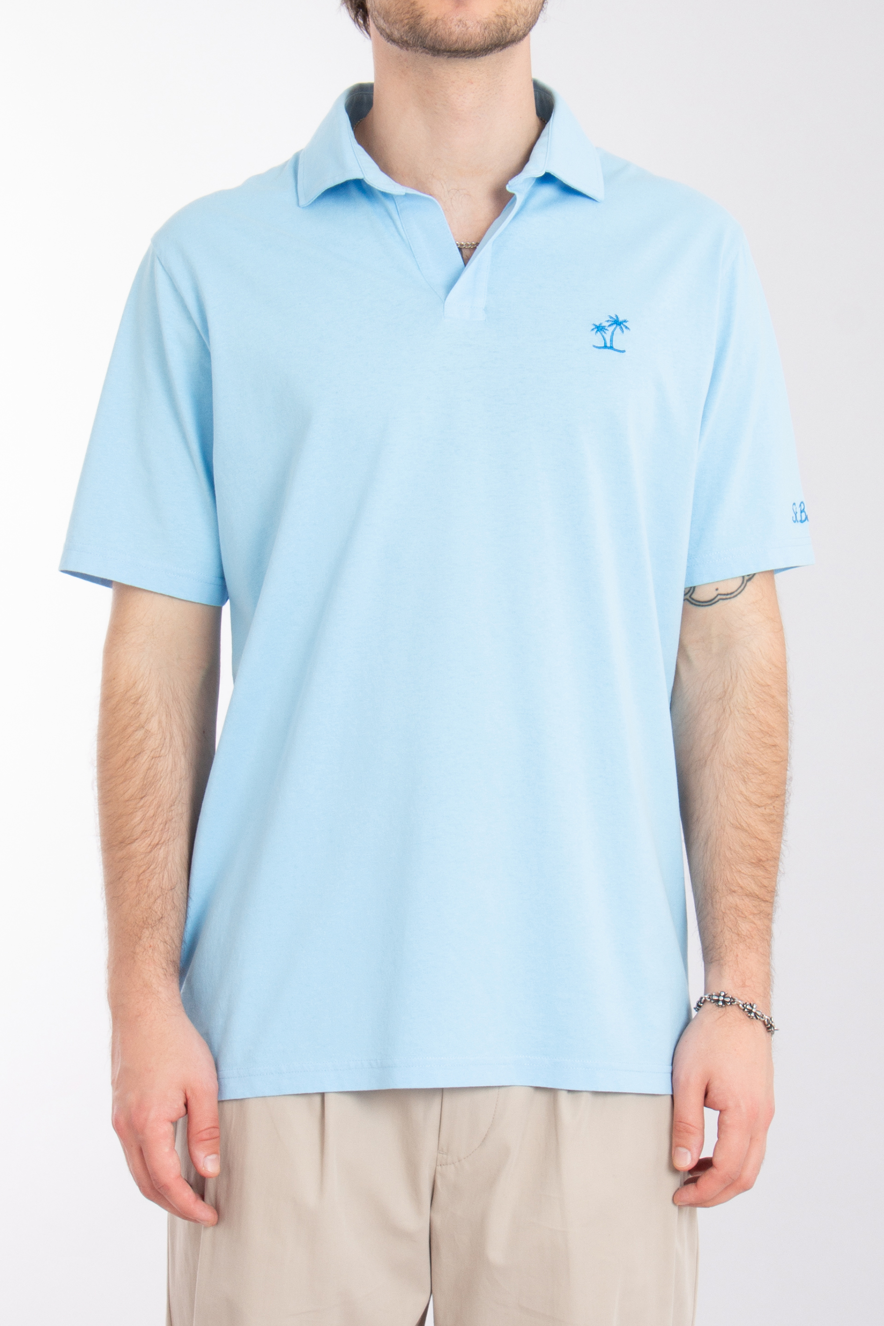 MC 2 SAINT BARTH Cotton Polo Shirt Brighton MC 2 SAINT BARTH Cotton Polo Shirt Brighton