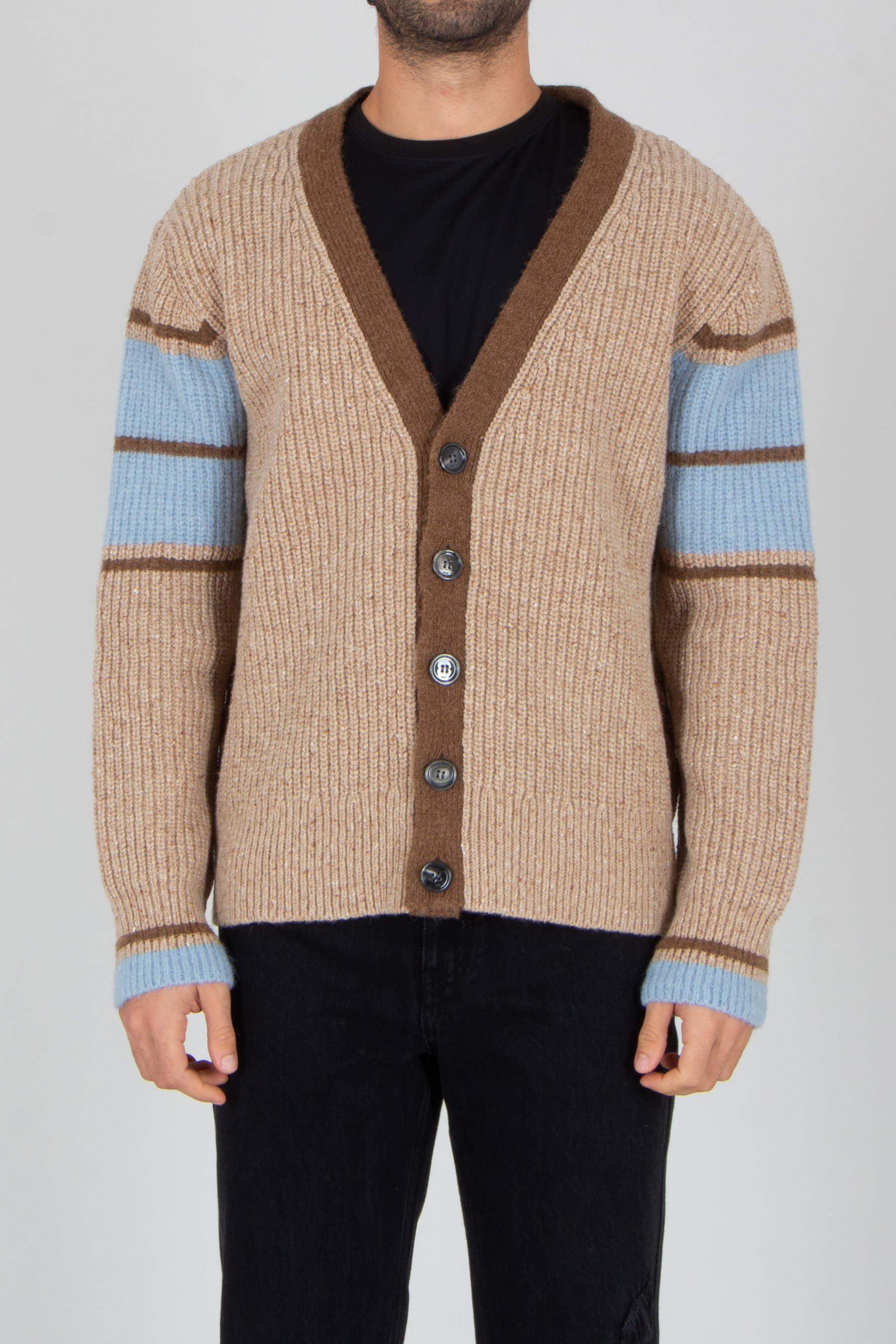 Bekleidung, Strickwaren, Pullover, Strickjacke