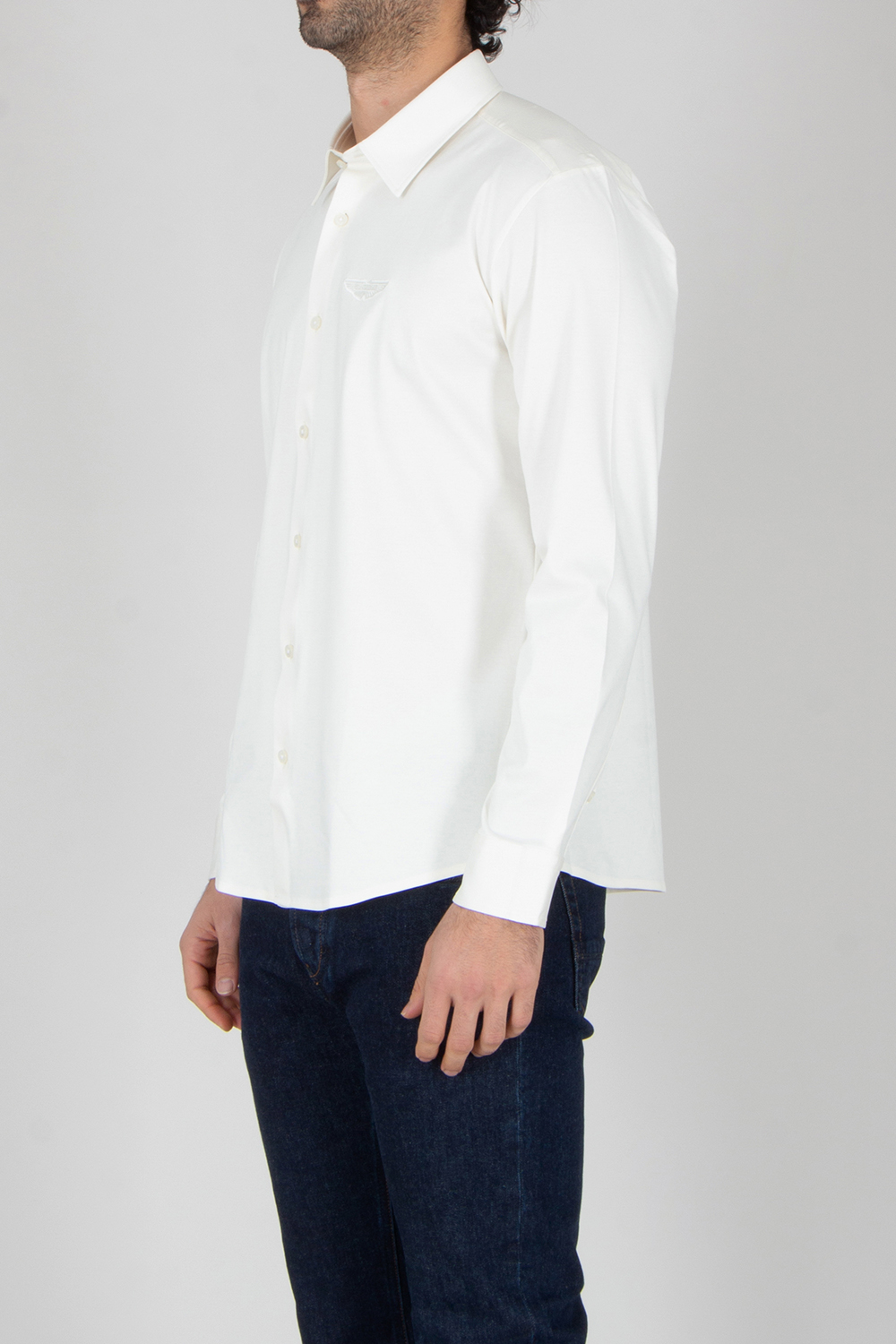 BOSS x ASTON MARTIN Slim Fit Cotton Jersey Shirt C-Roan