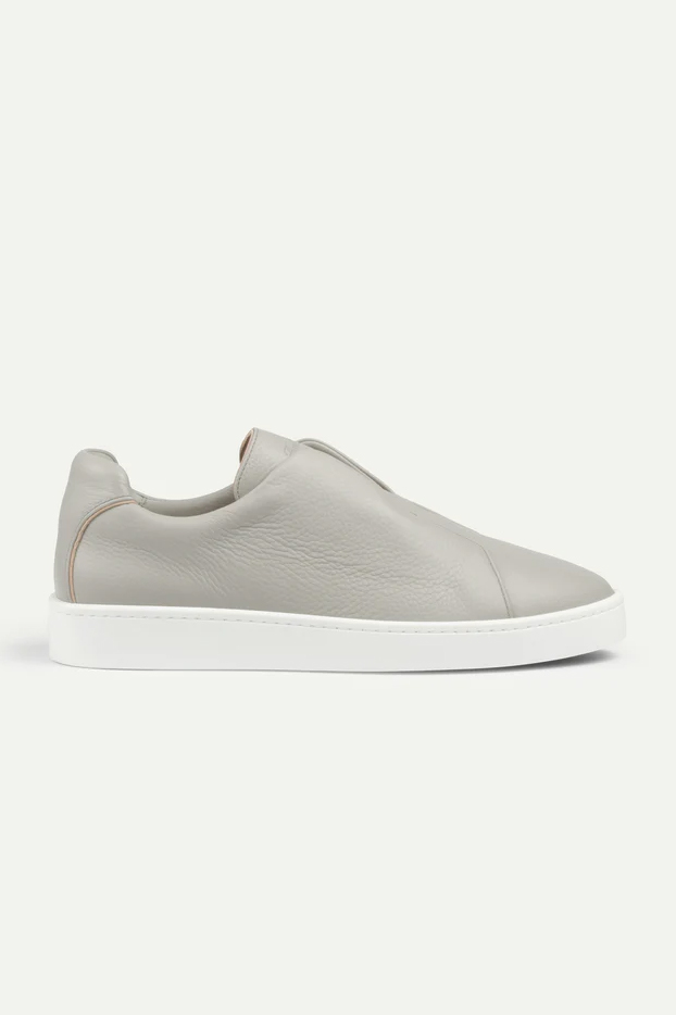 AURÉLIEN Light Grey Grain AUR3 Sneakers