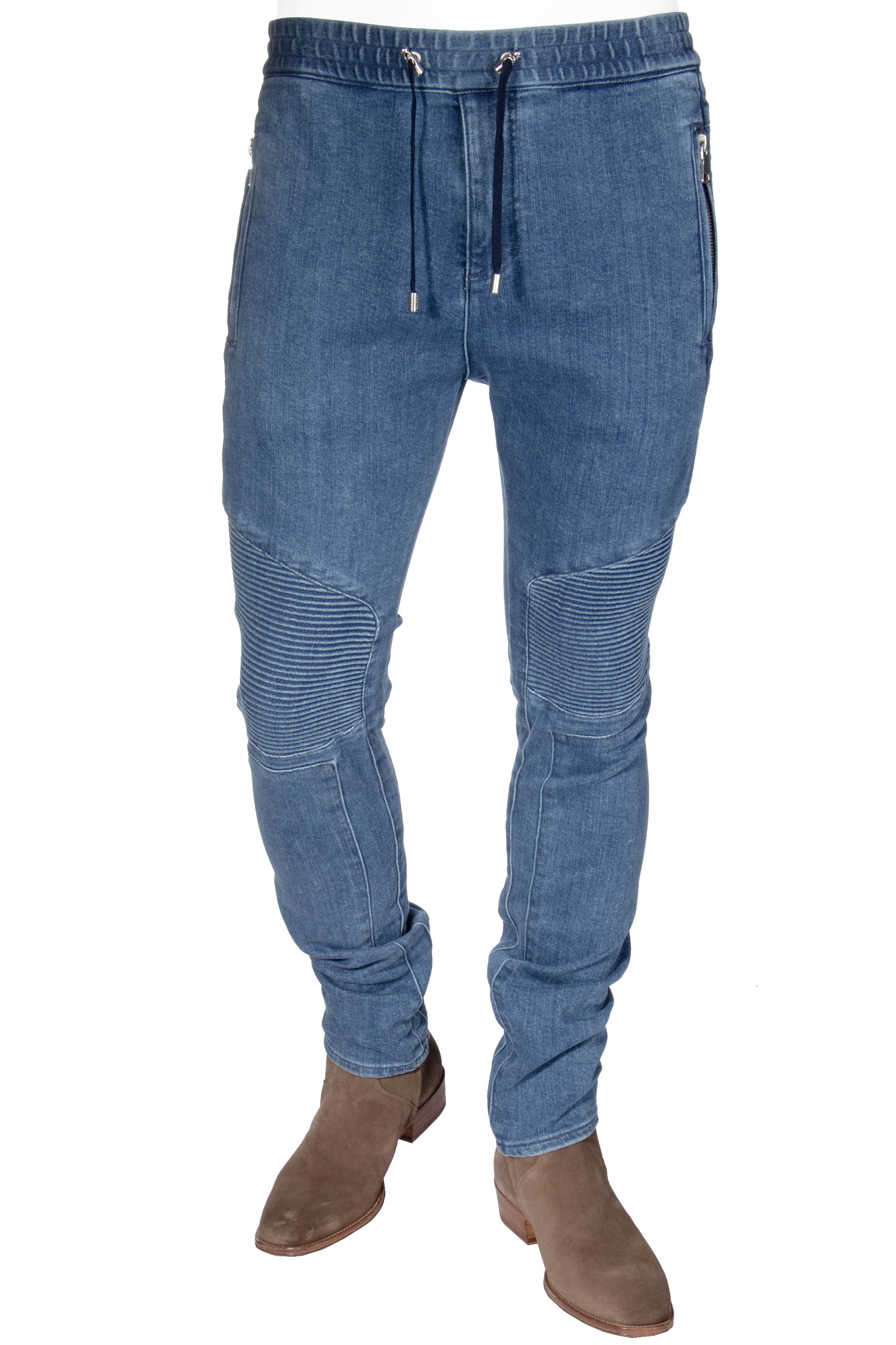 BALMAIN Drawstring Biker Pants BALMAIN Drawstring Biker Pants