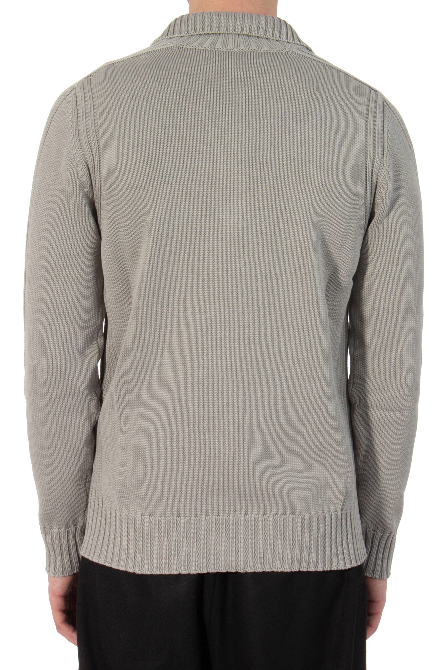 BELSTAFF Quarter Zip Cotton Knit Sweater