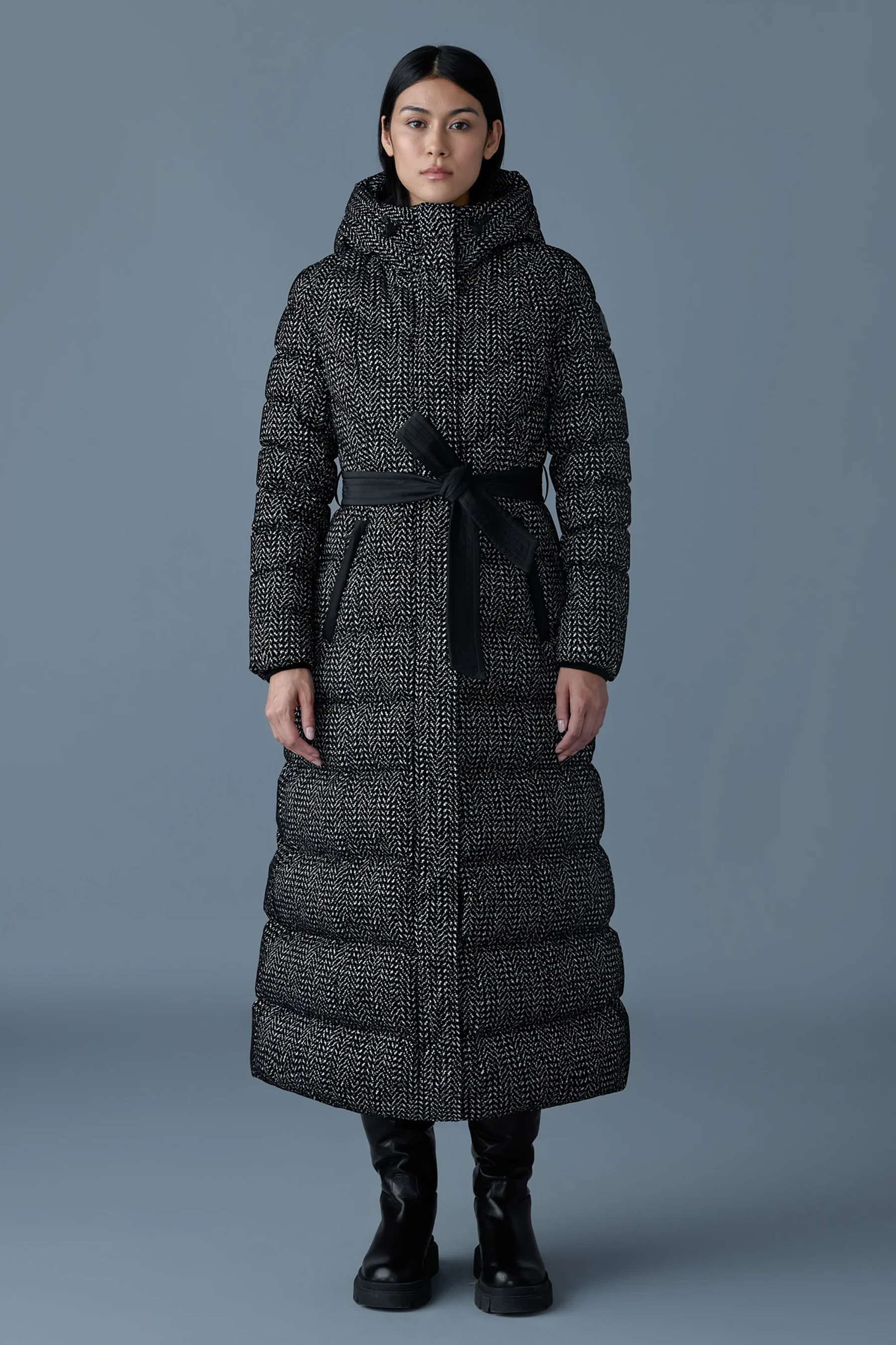 MACKAGE Flocked Down Maxi Coat Calina-Flip MACKAGE Flocked Down Maxi Coat Calina-Flip