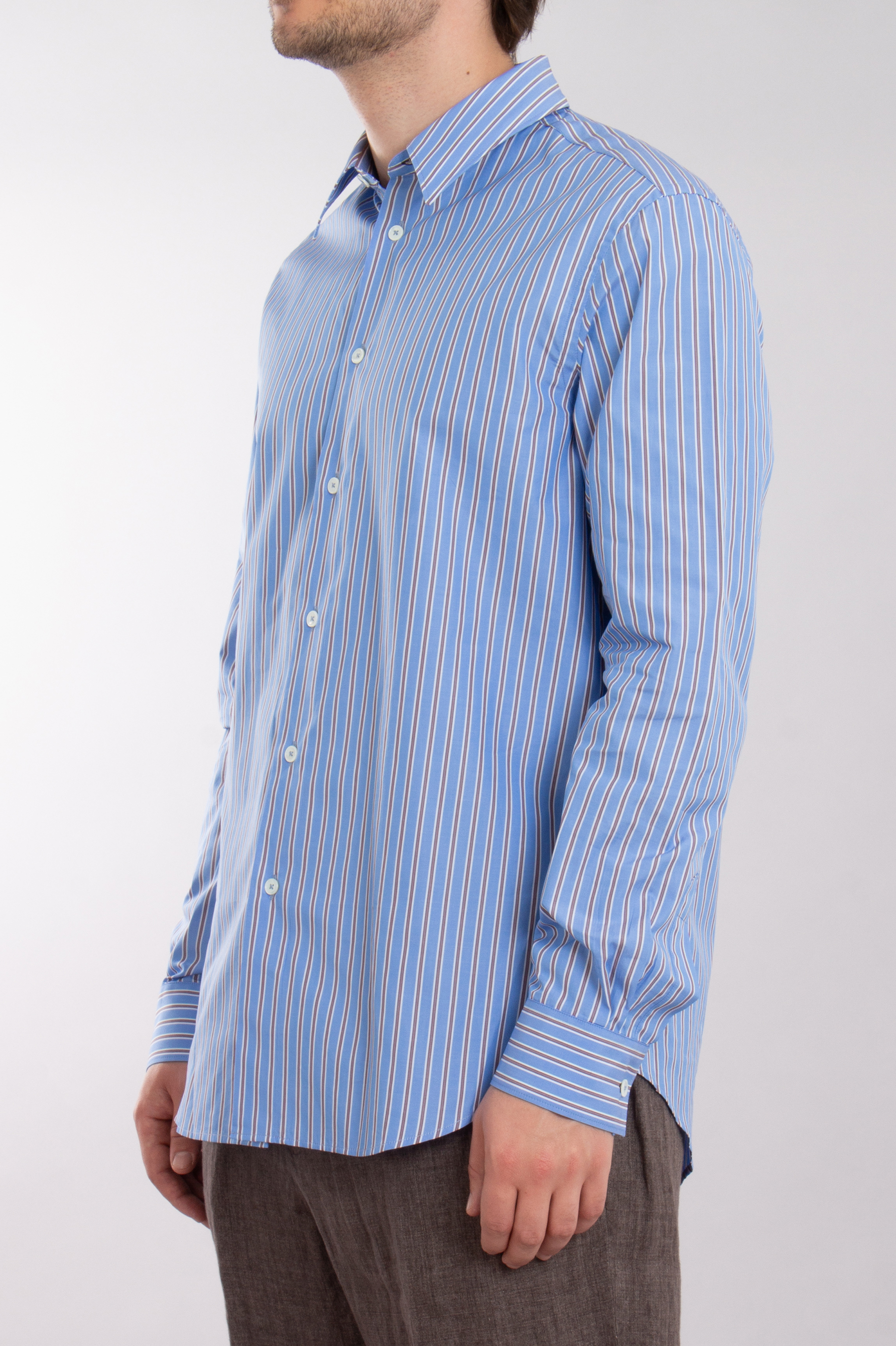 PAUL SMITH Casual Fit Striped Cotton Shirt PAUL SMITH Casual Fit Striped Cotton Shirt