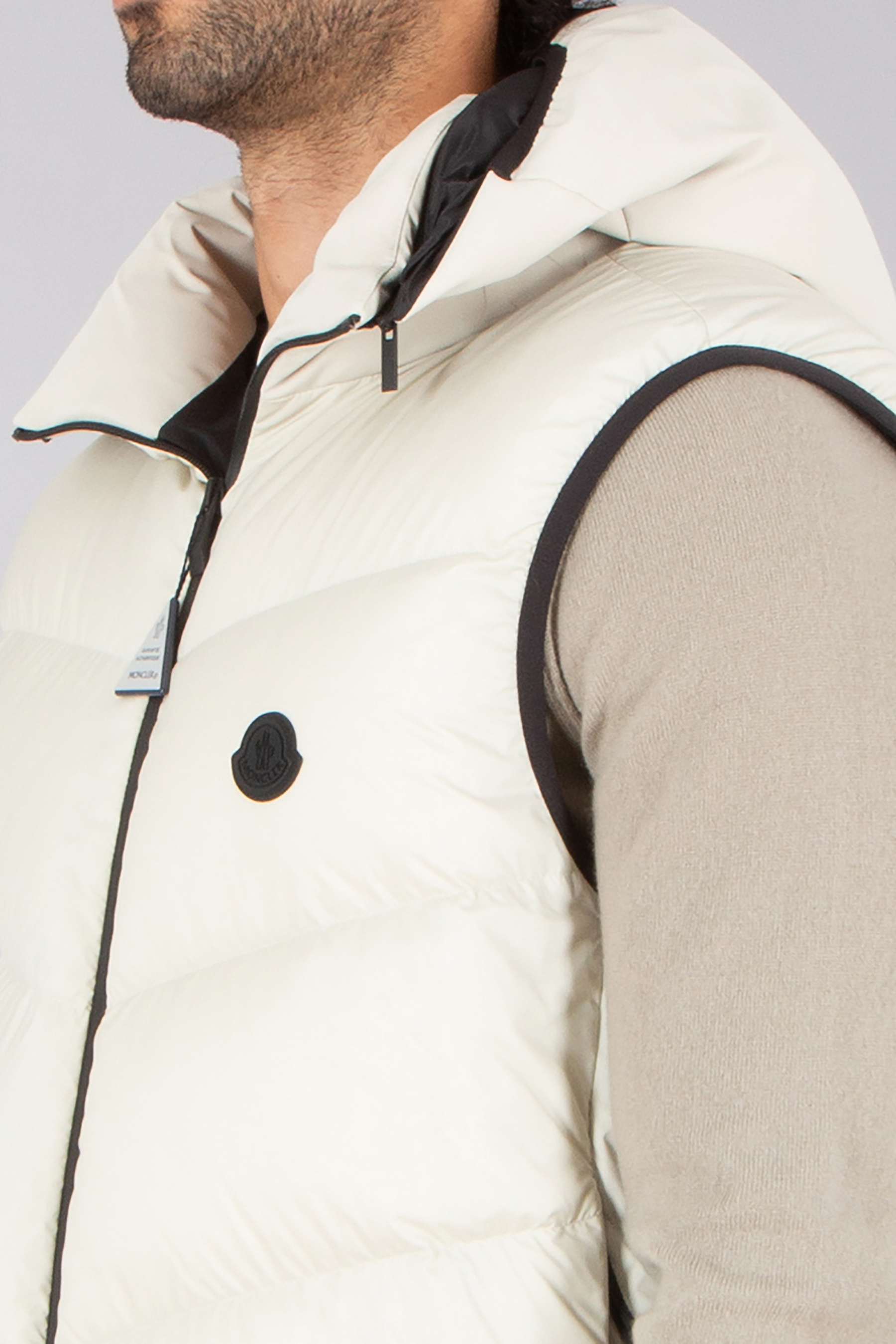MONCLER Guersac Regular Fit Longue Saison Down Vest Mantel, Weste, Jacke, Mann, Person