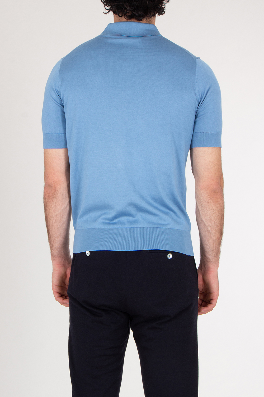 DOLCE & GABBANA  Serafino Silk Embroidered Polo 