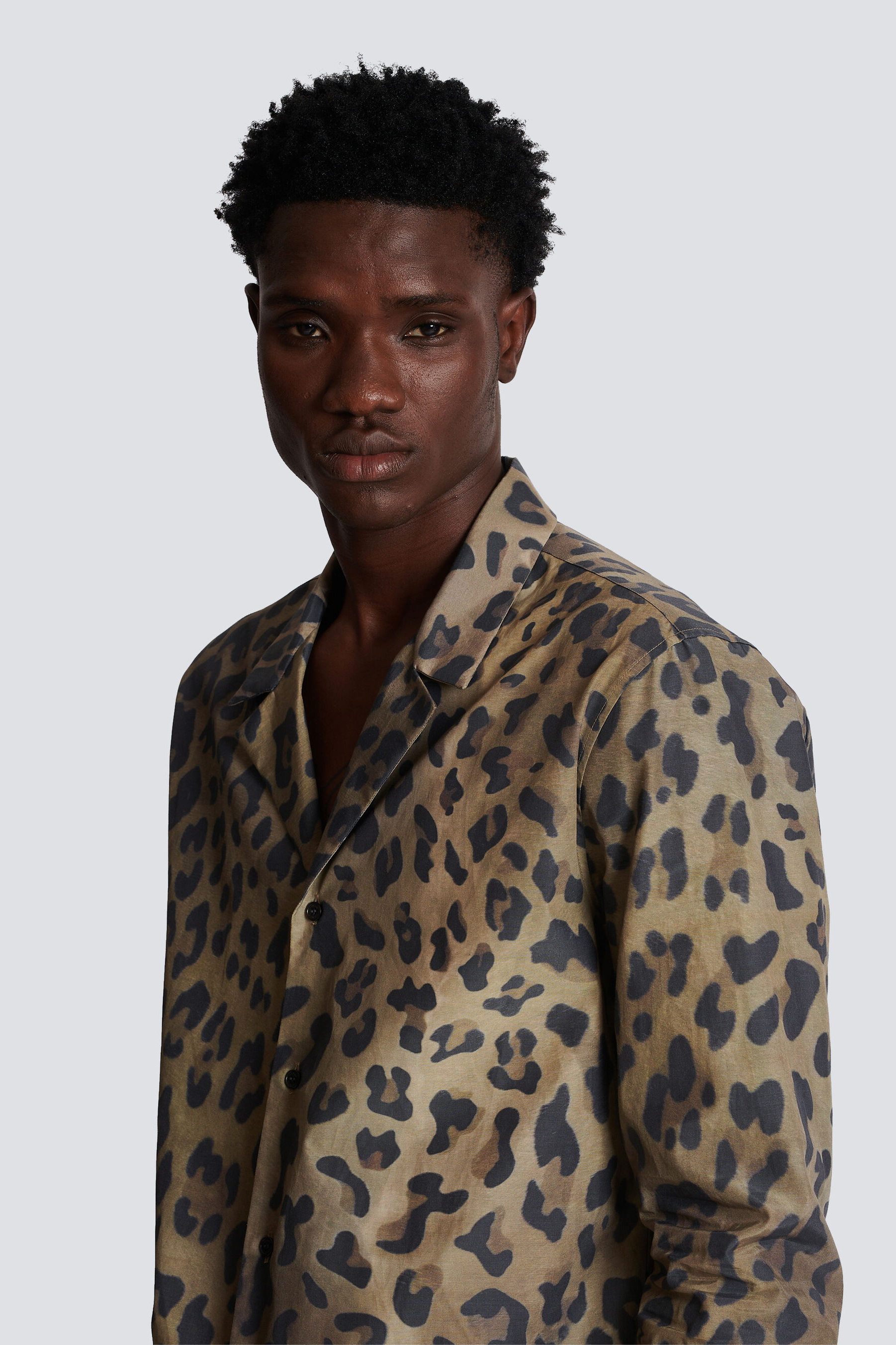 BALMAIN Leopard Print Pyjama Shirt BALMAIN Leopard Print Pyjama Shirt