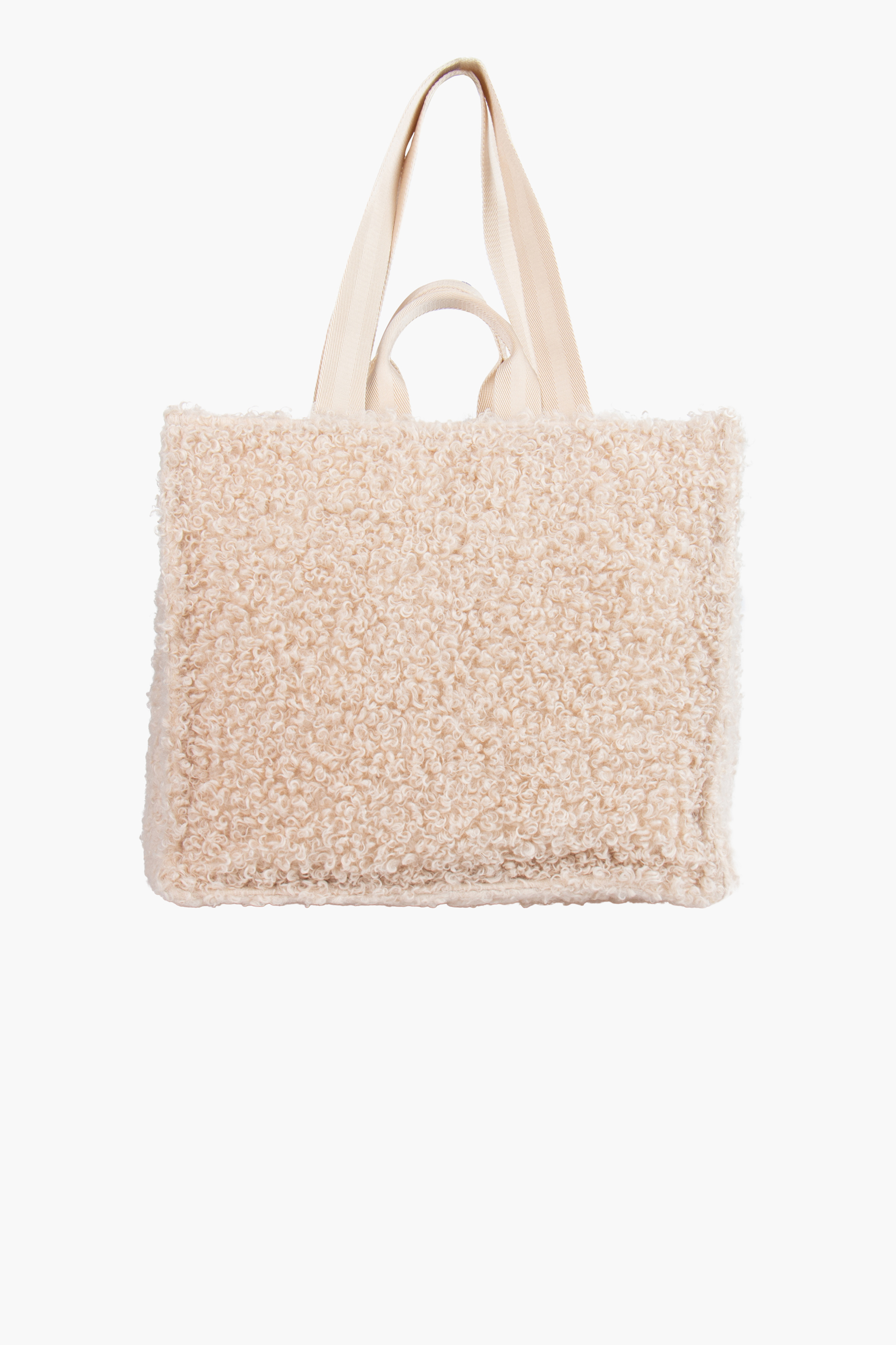 BOSS Faux Fur Tote Bag Deva BOSS Faux Fur Tote Bag Deva