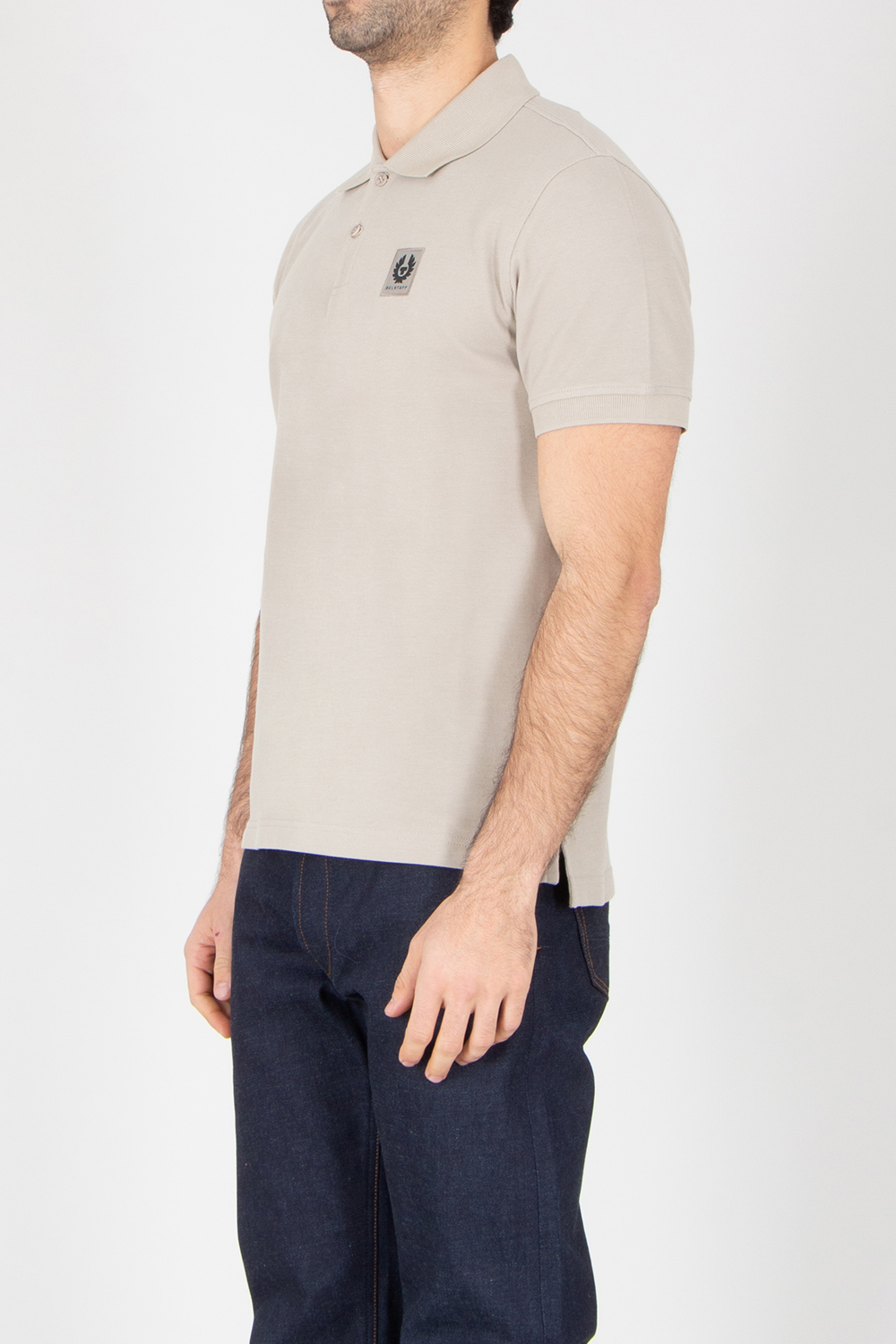 T-shirt, Hemd, Jeanshose, Mann, Person