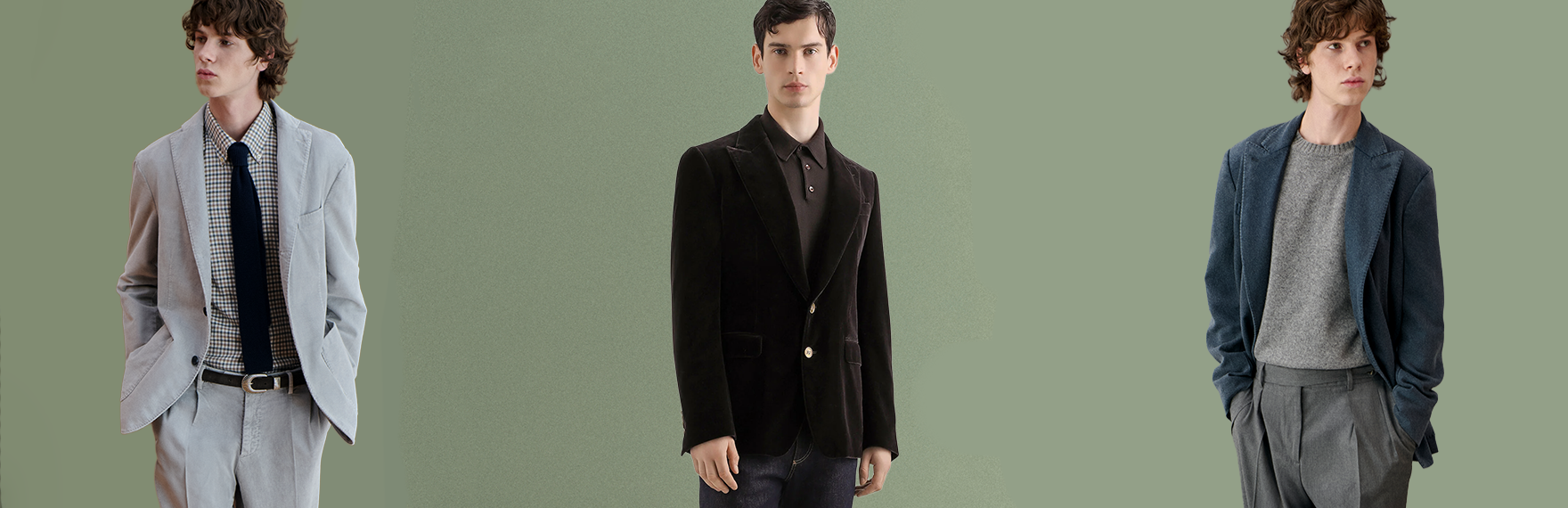 Mantel, Jacke, Blazer, Langarm, Anzug