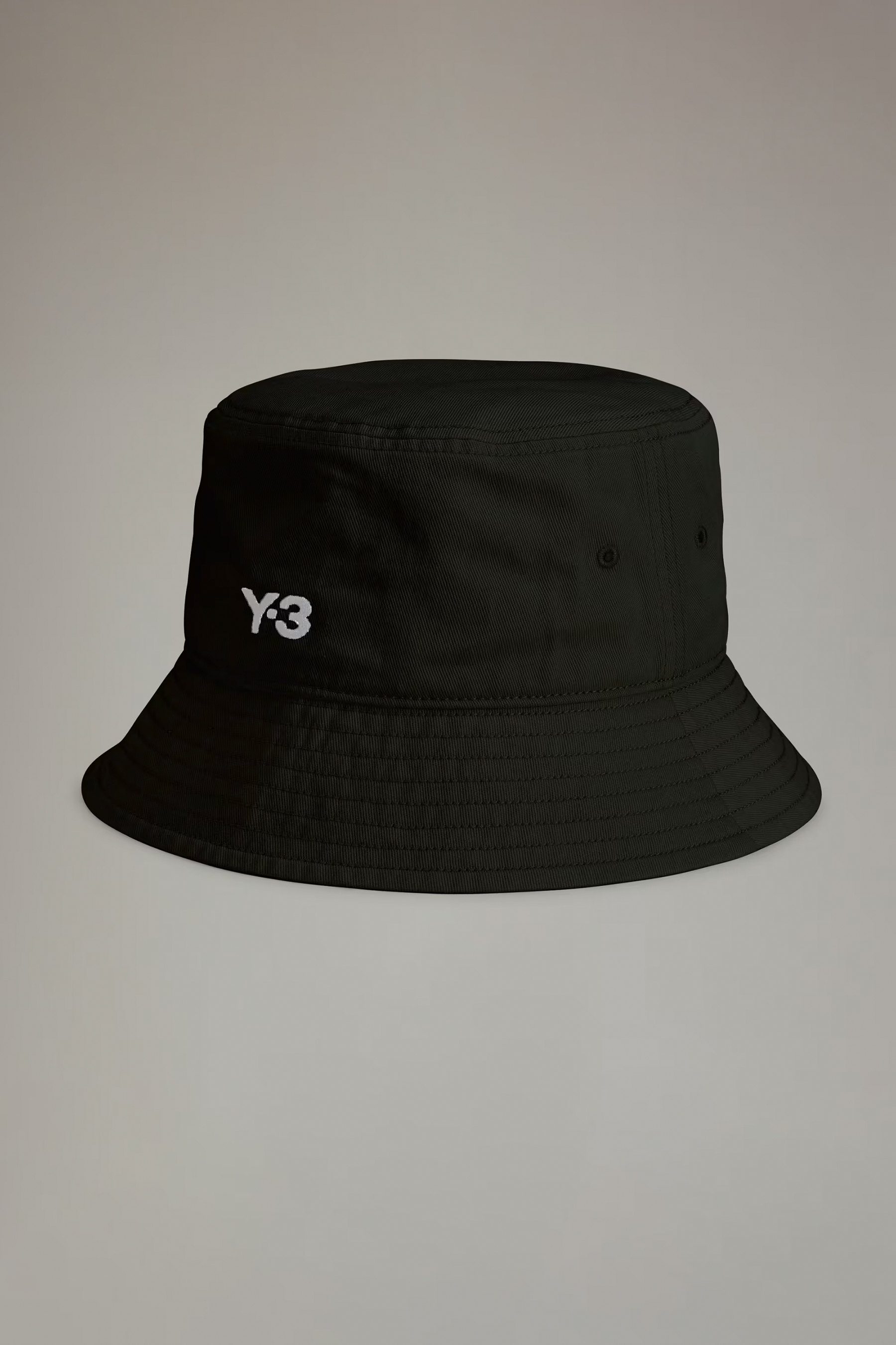 Y-3 Embroidered Cotton Bucket Hat