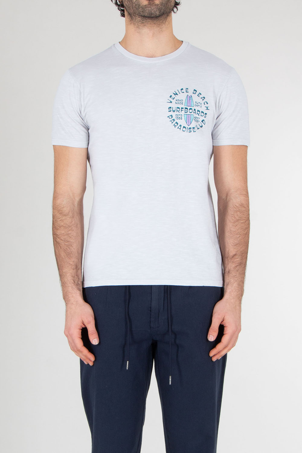 BOWERY NYC Regular Fit Graphic Print Cotton Jersey T-Shirt