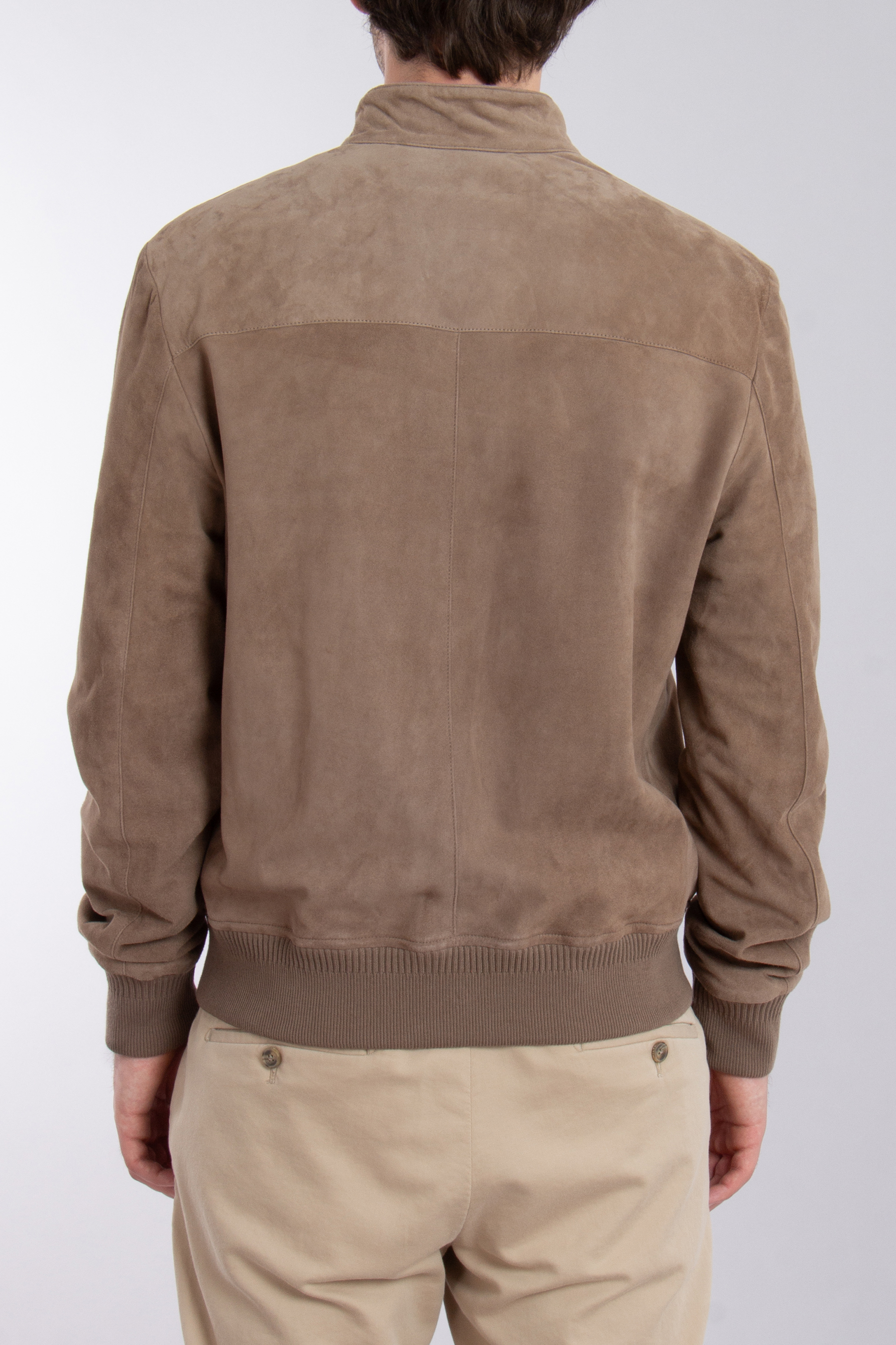 CANALI Regular Fit Lamb Suede Jacket CANALI Regular Fit Lamb Suede Jacket