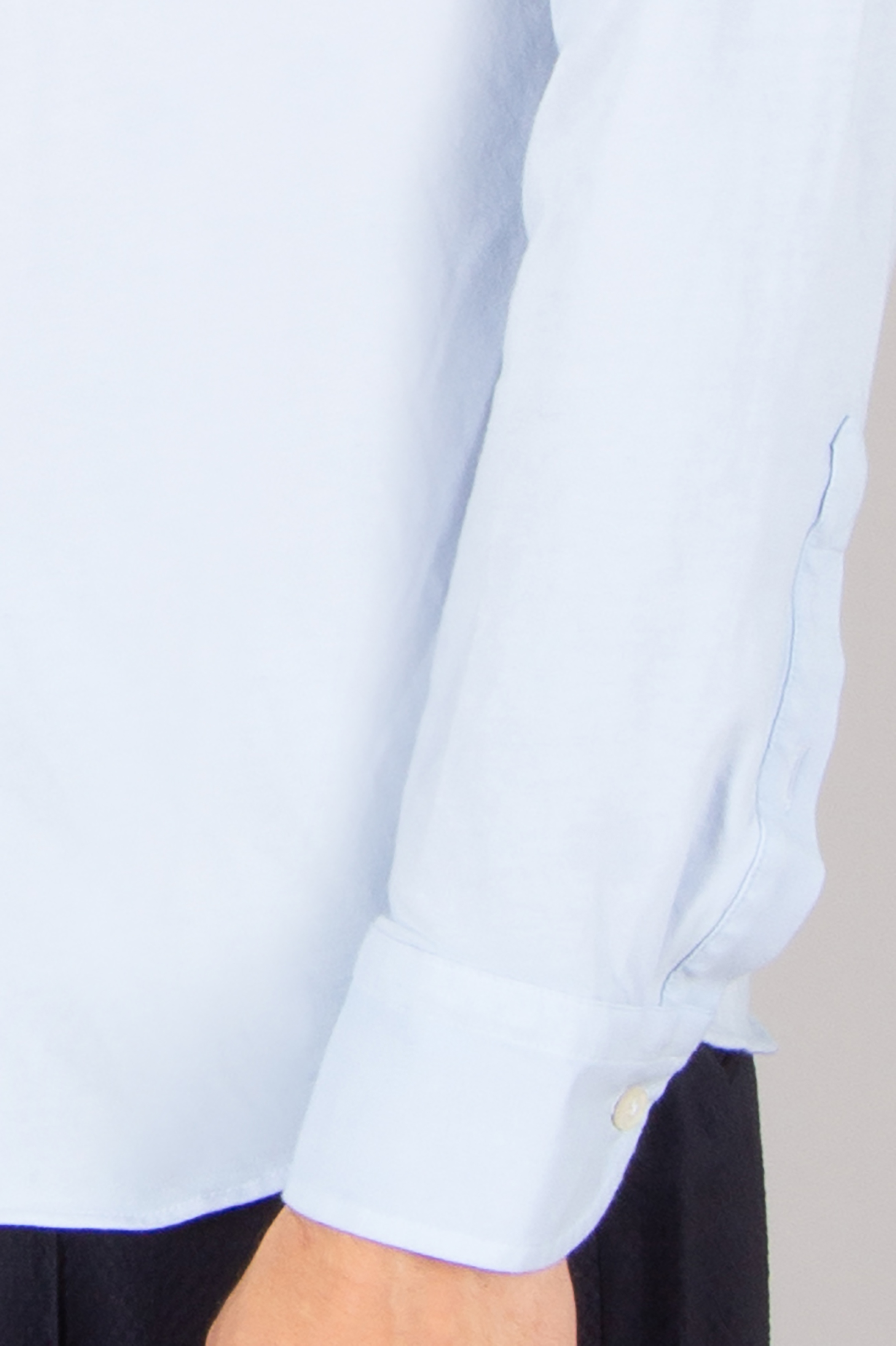 SONRISA Slim Fit Stretch Cotton Jersey Shirt Langarm, Hemd, Ärmel, Kleid, Hemd, Person