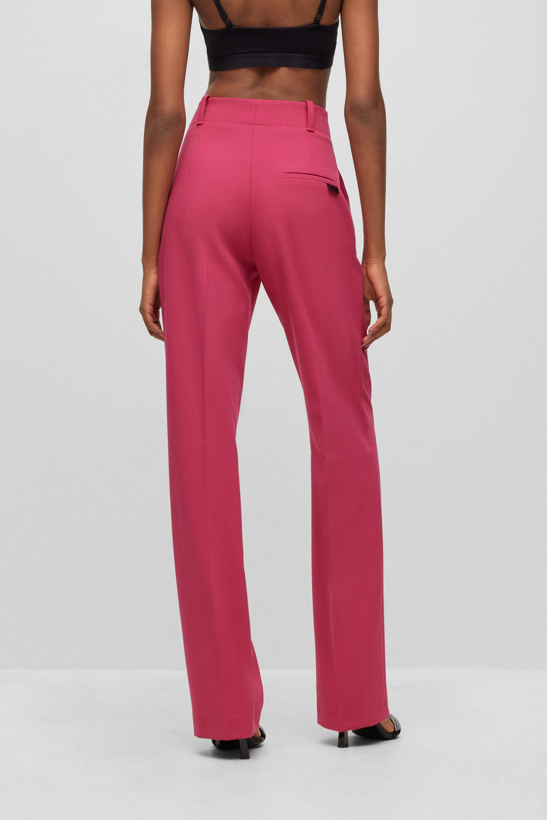 HUGO Relaxed Stretch Fabric Pants Hulana HUGO Relaxed Stretch Fabric Pants Hulana