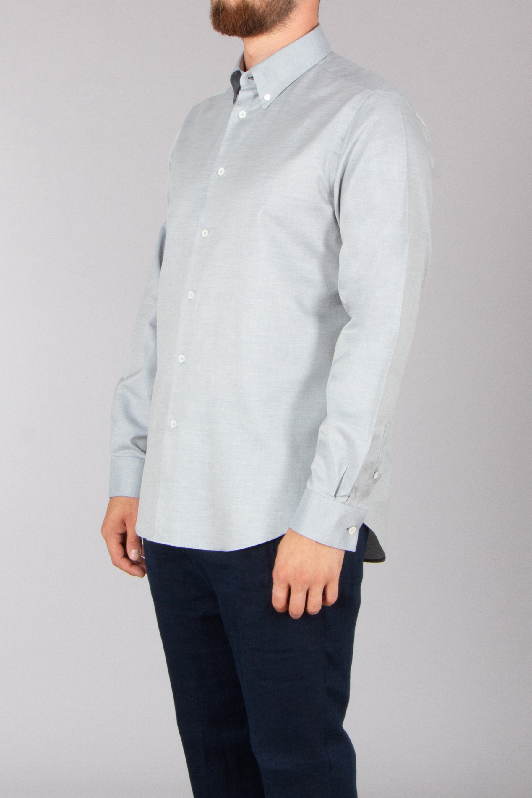 PAUL SMITH Casual Fit Cotton Twill Button-Down Shirt Hemd, Kleid, Hemd, Langarm, Leinen, Hosen