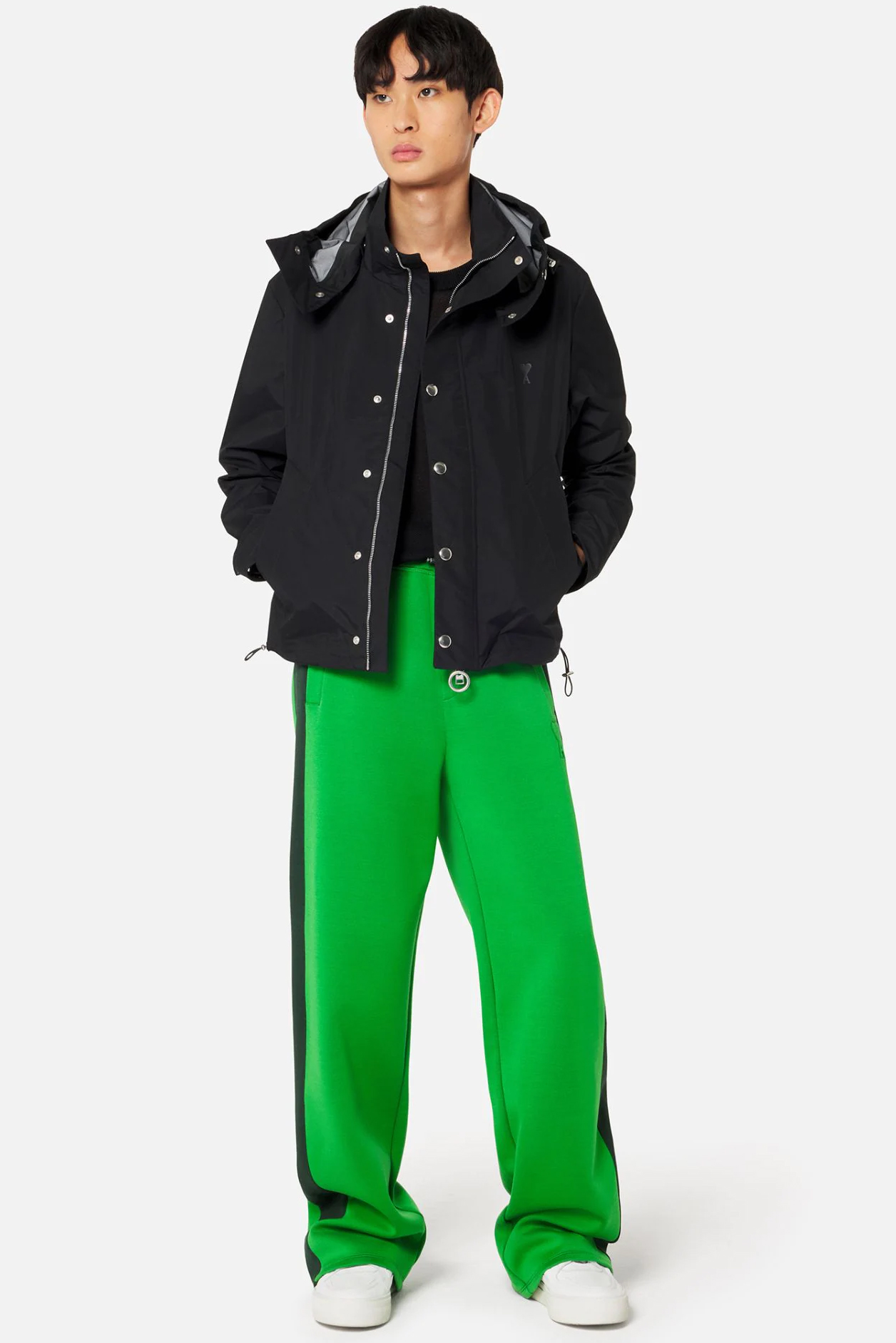 AMI PARIS Ami De Coeur Logo Track Pants AMI PARIS Ami De Coeur Logo Track Pants