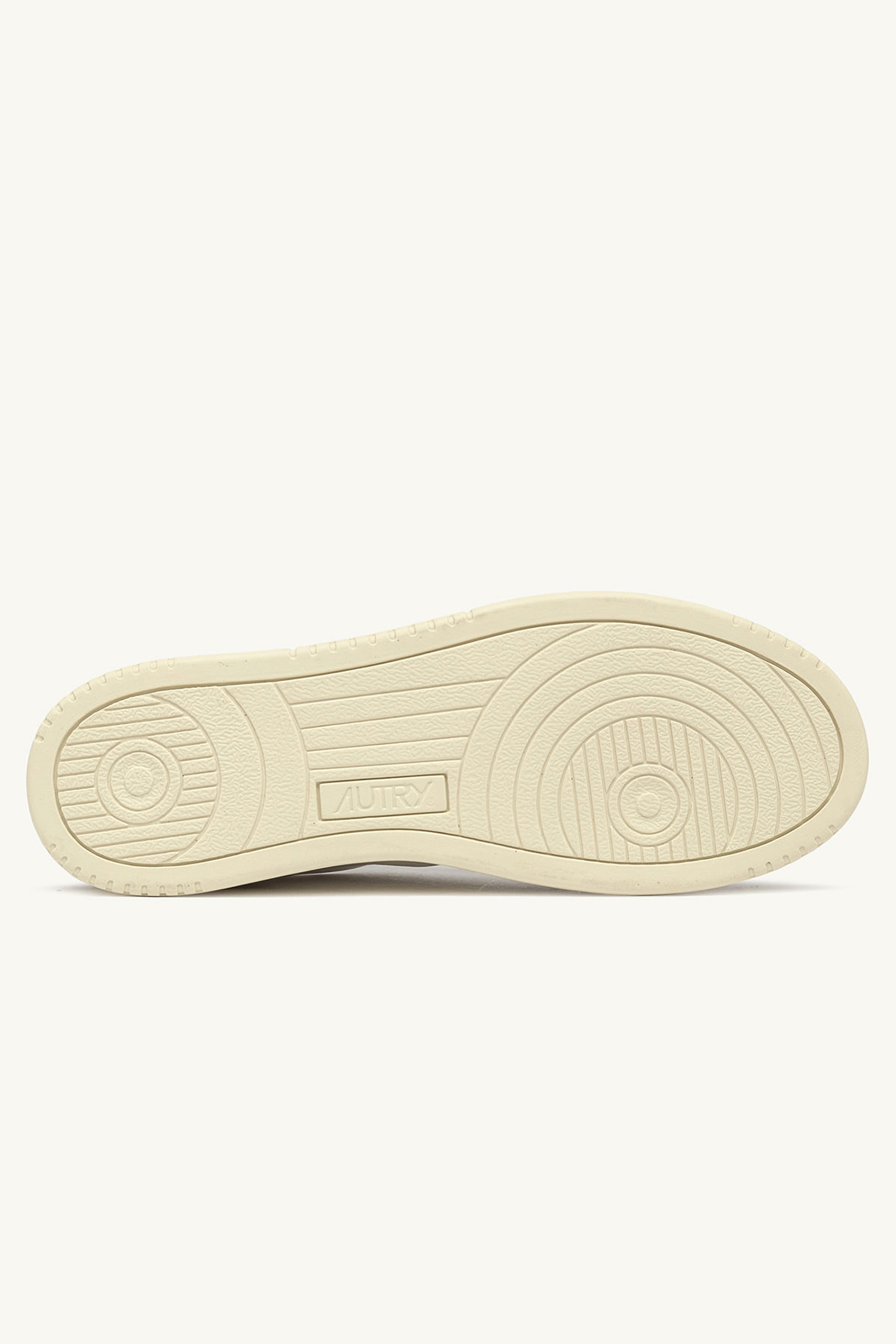 AUTRY Stone Milling Goat Leather & Suede Sneakers Medalist Low AUTRY Stone Milling Goat Leather & Suede Sneakers Medalist Low
