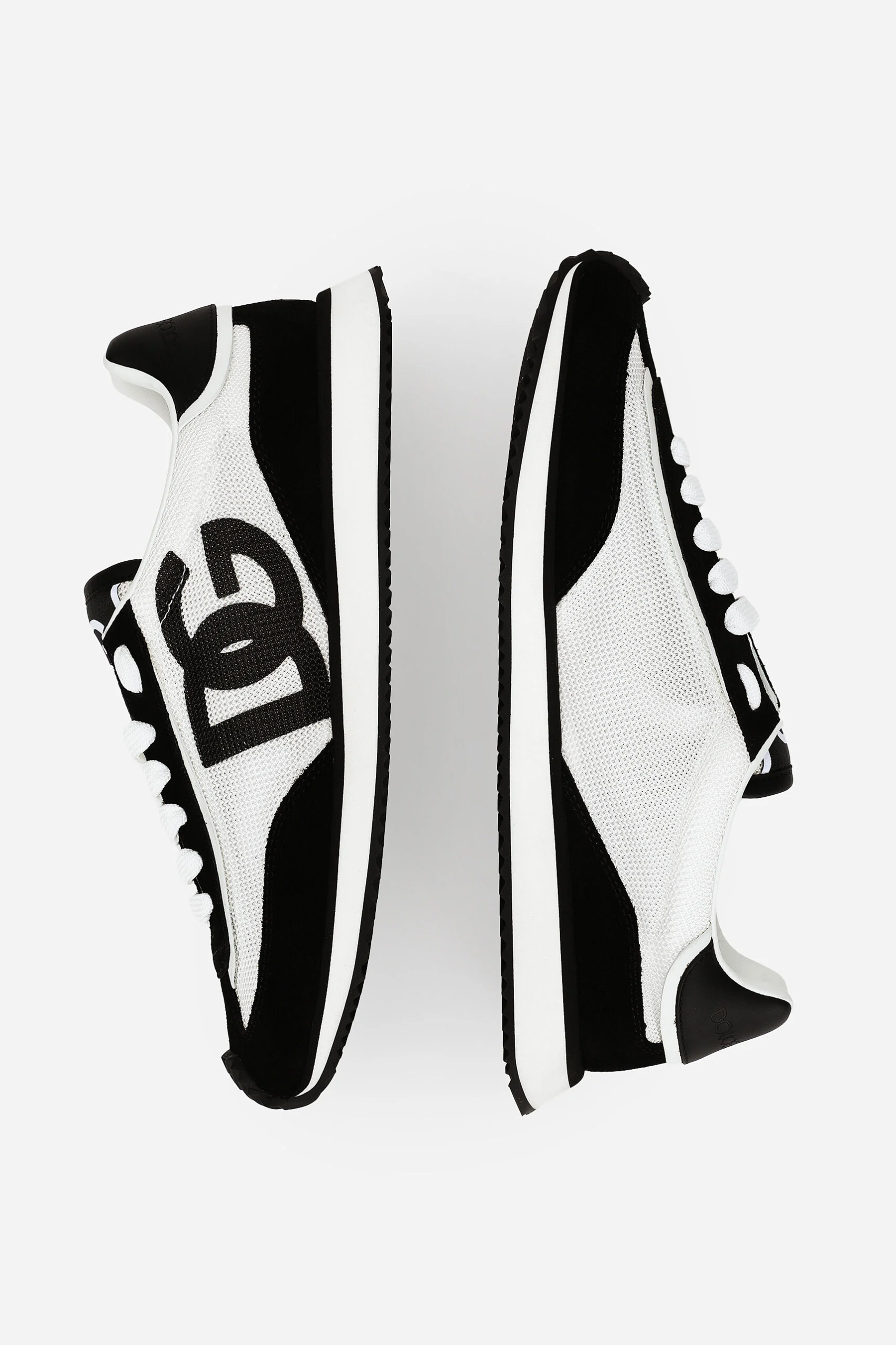 DOLCE & GABBANA Mesh & Suede Sneakers DG CUSHION DOLCE & GABBANA Mesh & Suede Sneakers DG CUSHION