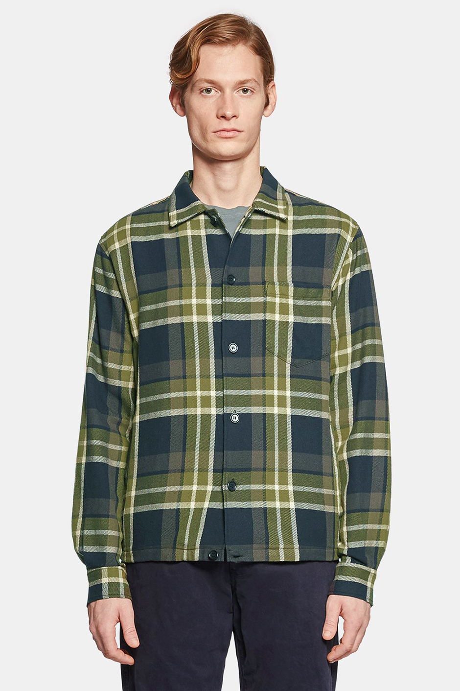 ASPESI Madras Cotton Overshirt ASPESI Madras Cotton Overshirt
