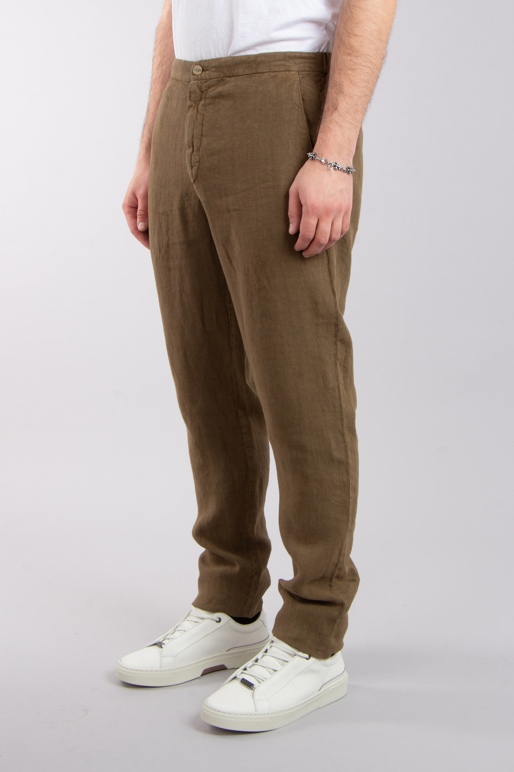 BOGLIOLI Regular Fit Linen Pants BOGLIOLI Regular Fit Linen Pants