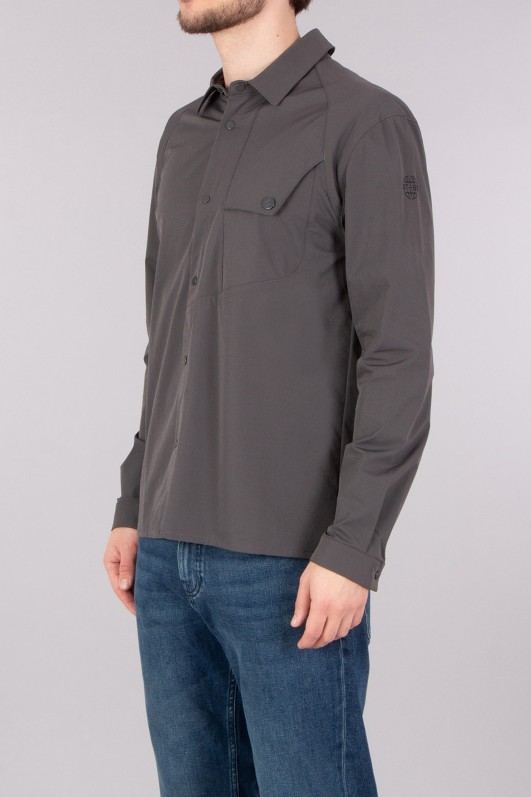 ST-95 Relaxed Fit Recycled Stretch Nylon Frattina Shirt ST-95 Relaxed Fit Recycled Stretch Nylon Frattina Shirt